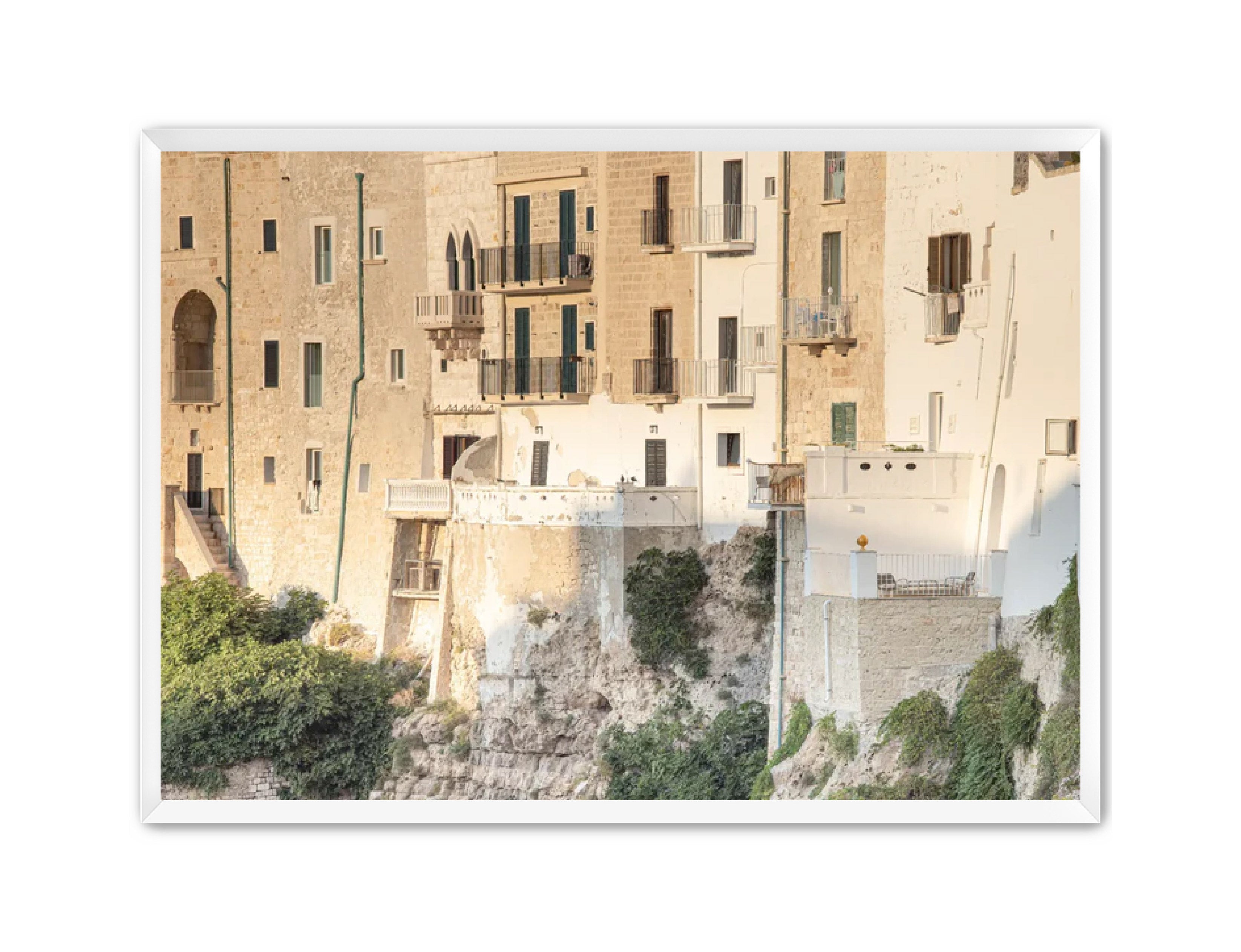 photography Prints 'FACADE OF POLIGNANO' Erin Rudzinski