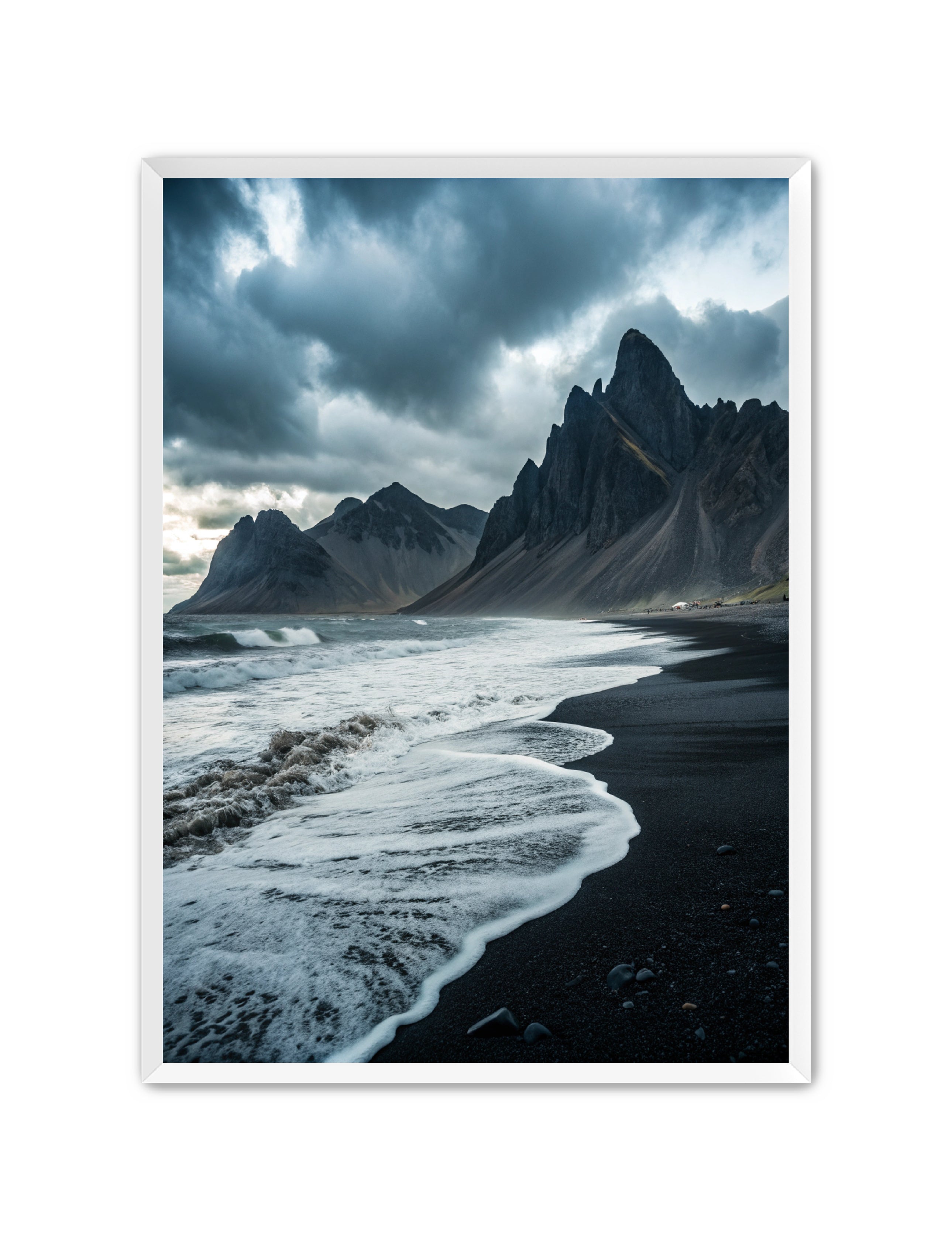 Apricus Prints Beaches 'Icelandic Coastlione' Apricus Art Collection