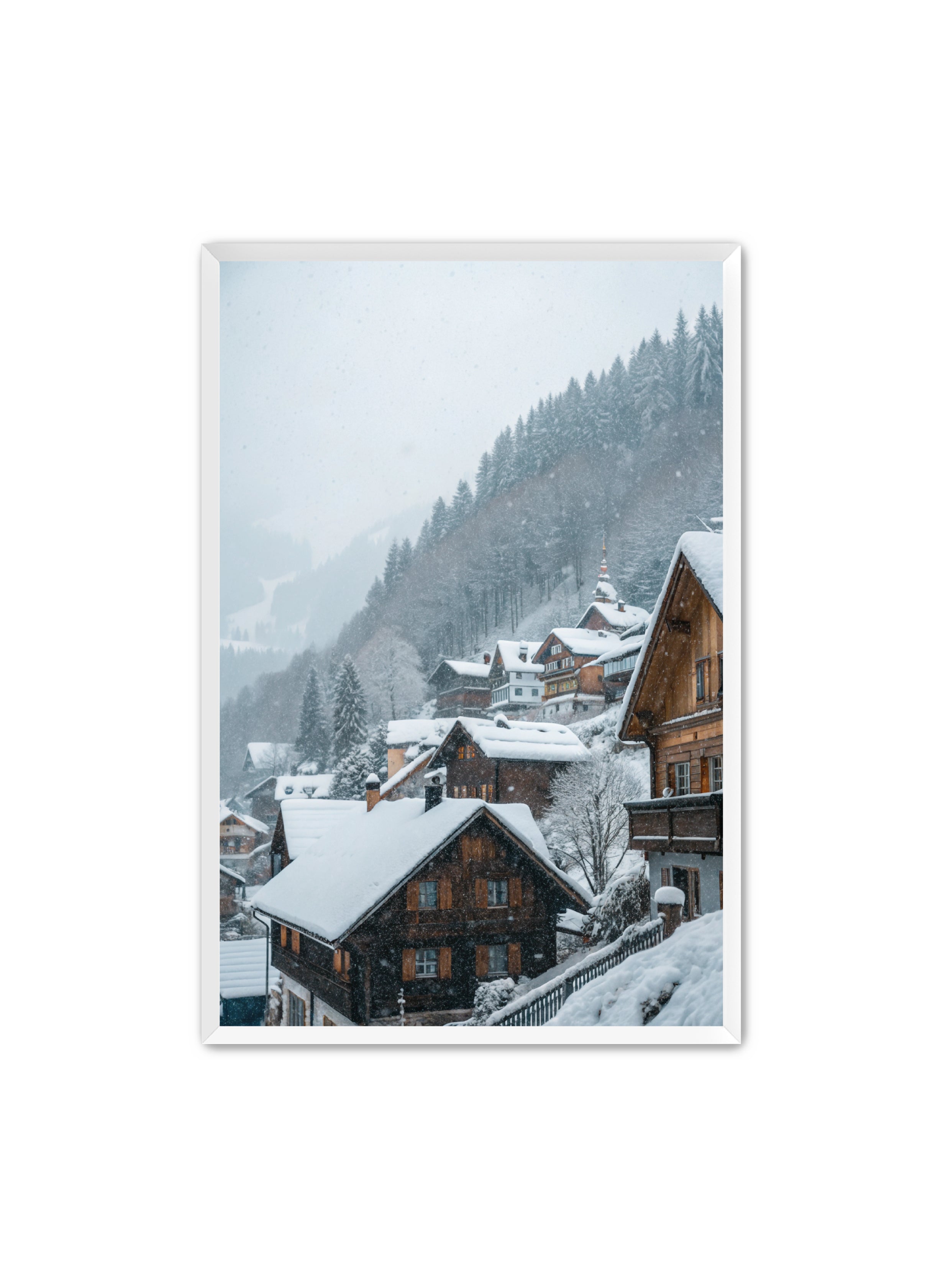 Apricus Prints 'Winter in the Alps' Apricus Art Collection