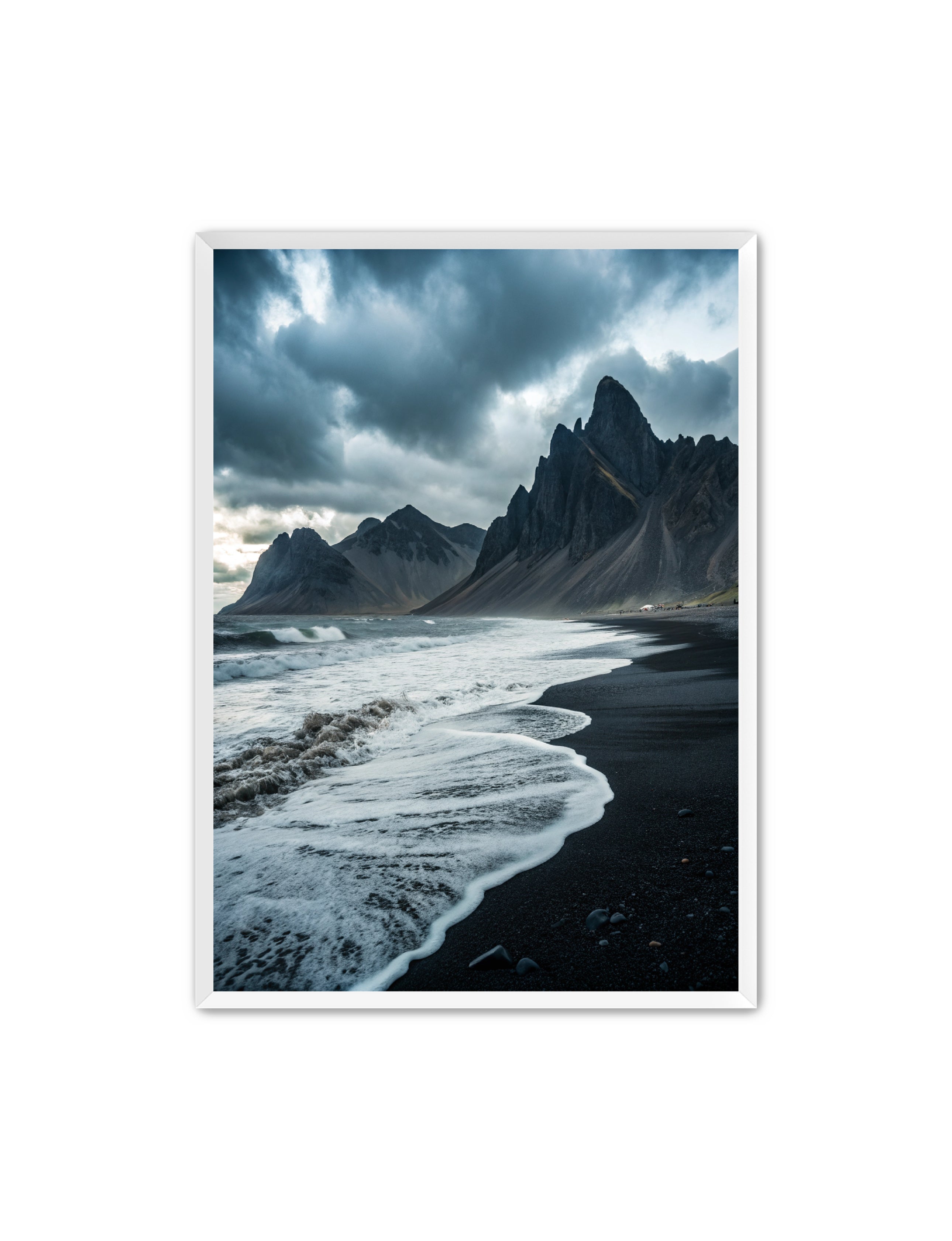 Apricus Prints Beaches 'Icelandic Coastlione' Apricus Art Collection