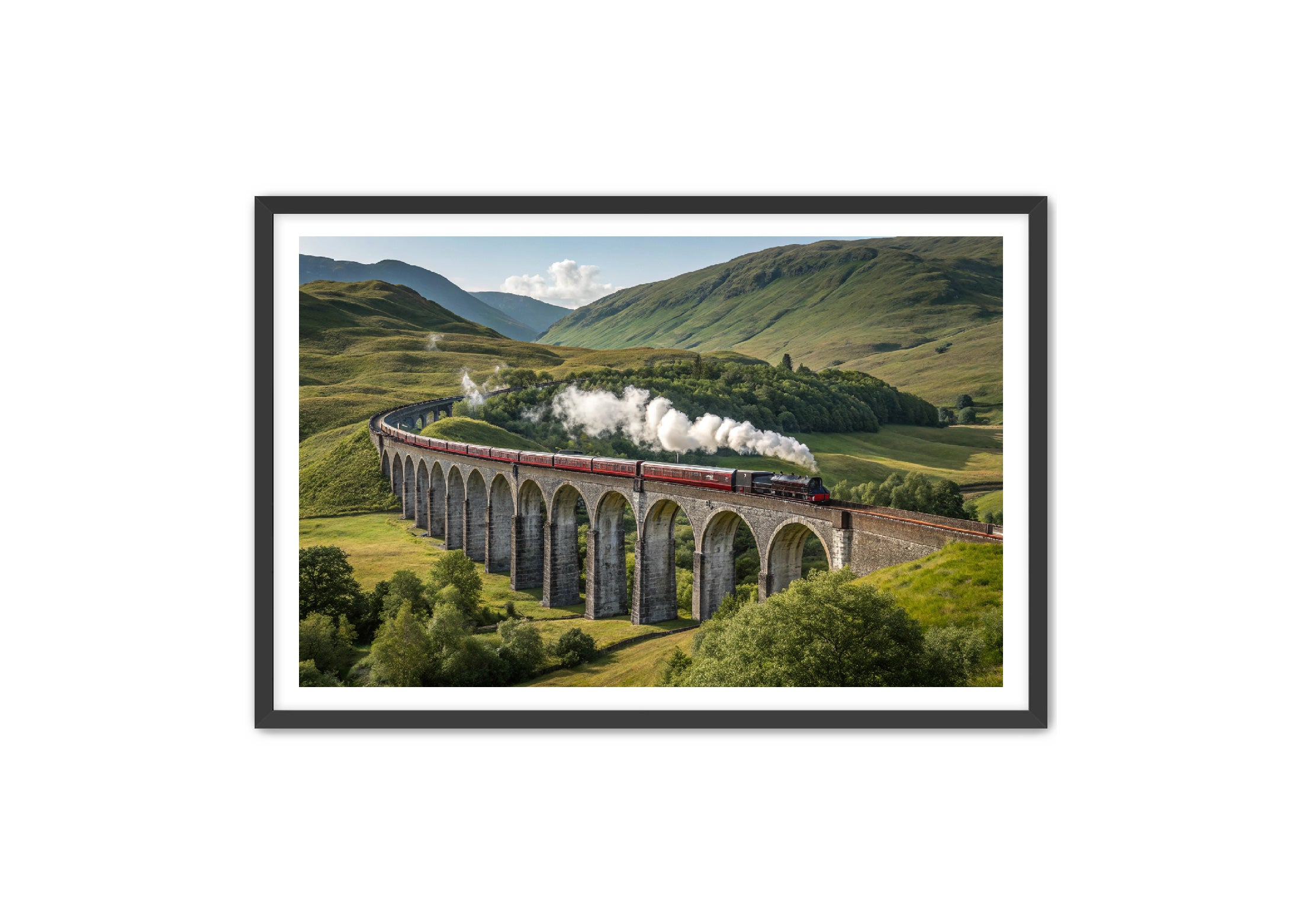 Apricus Prints 'Highland Express' Apricus Art Collection