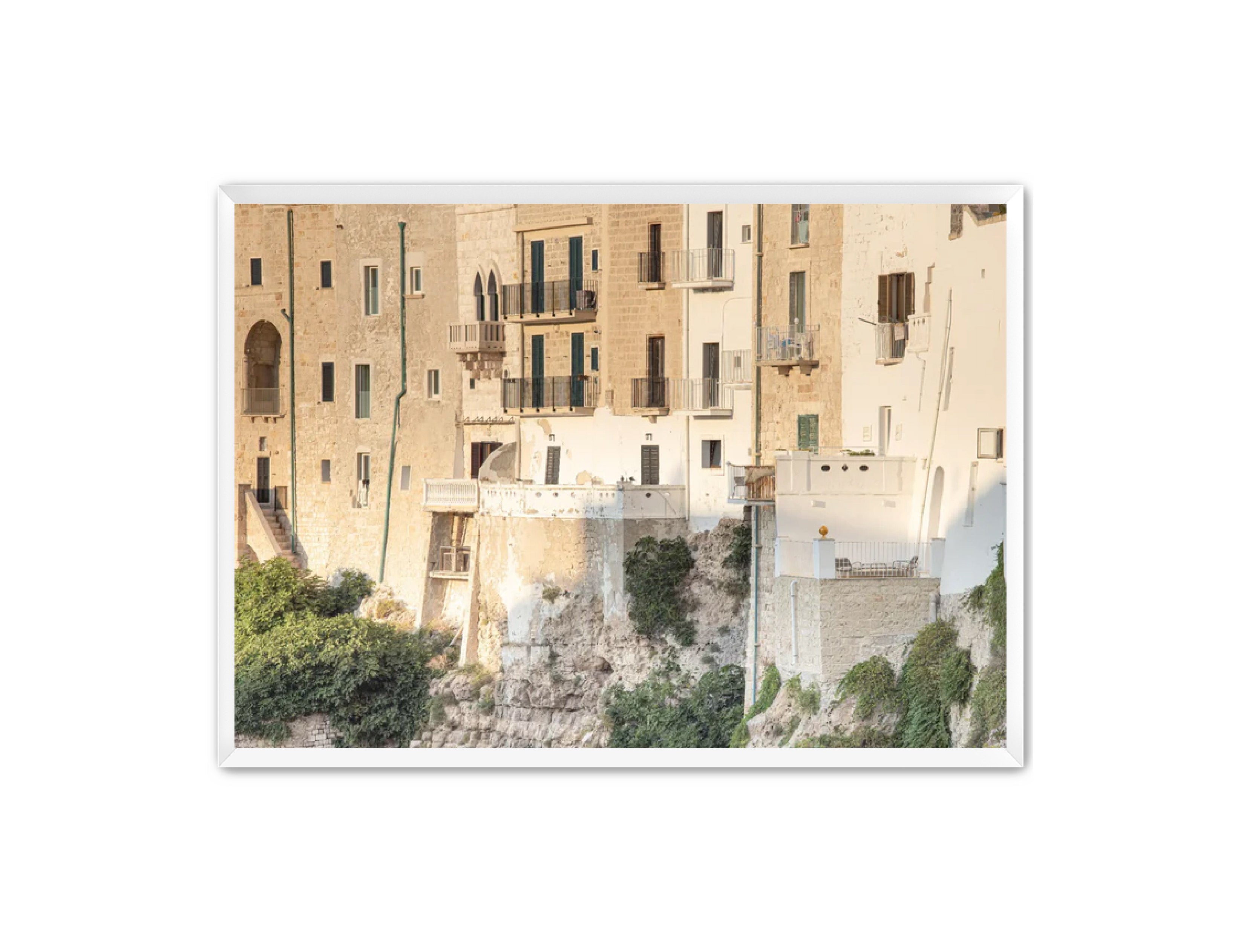 photography Prints 'FACADE OF POLIGNANO' Erin Rudzinski