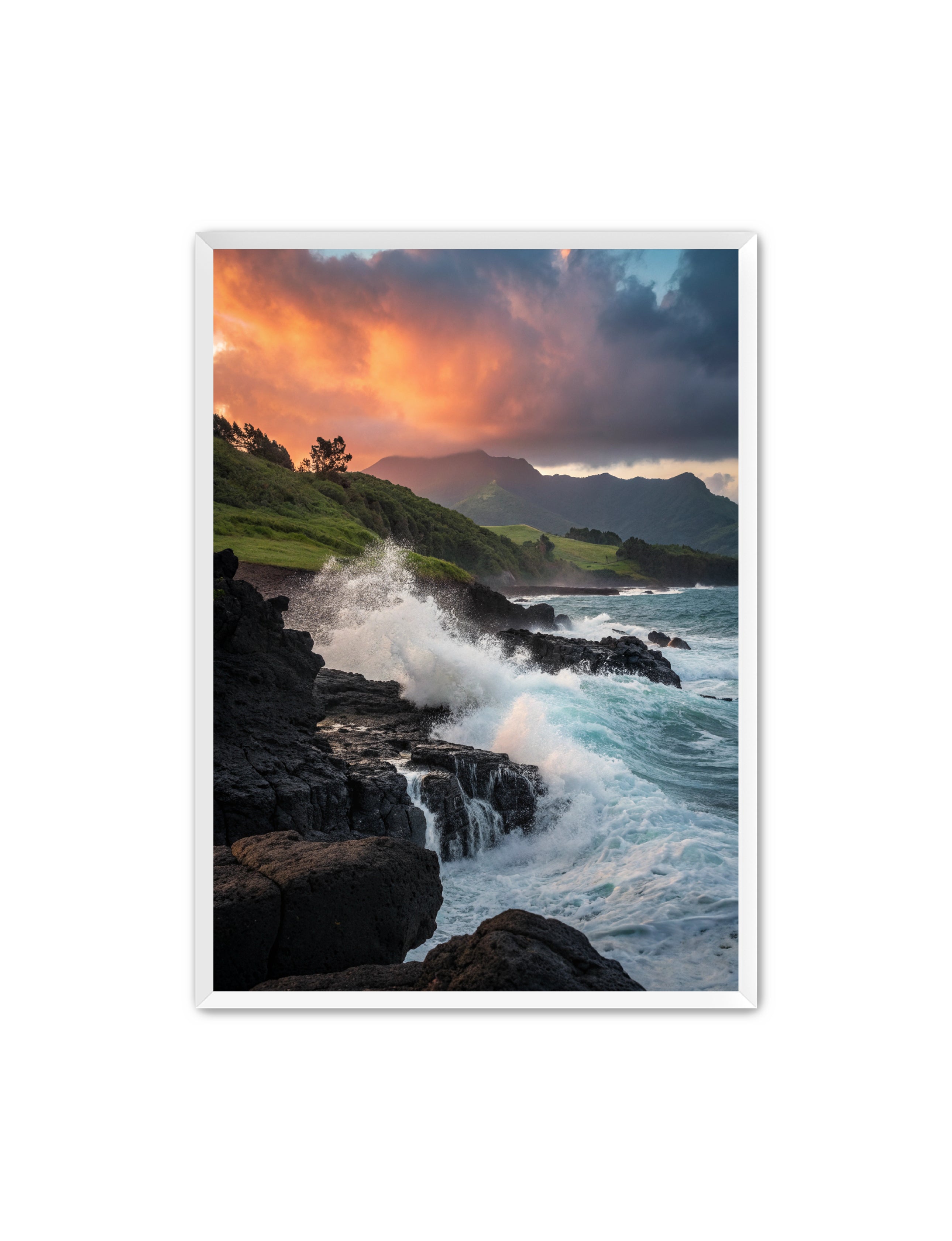 Apricus Prints Beaches 'Love on the Rocks' Apricus Art Collection