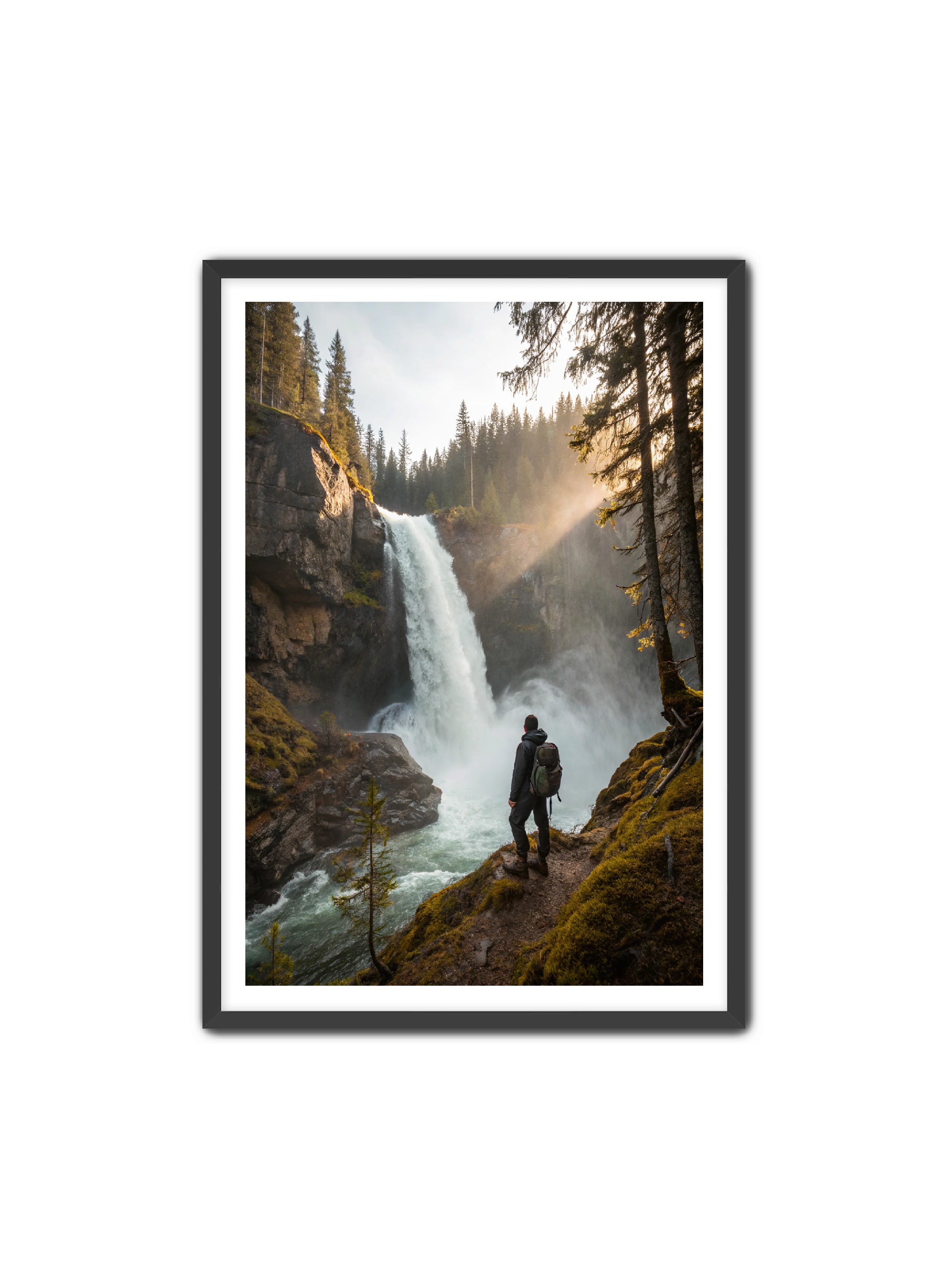 Apricus Prints 'Lost in the Falls' Apricus Art Collection