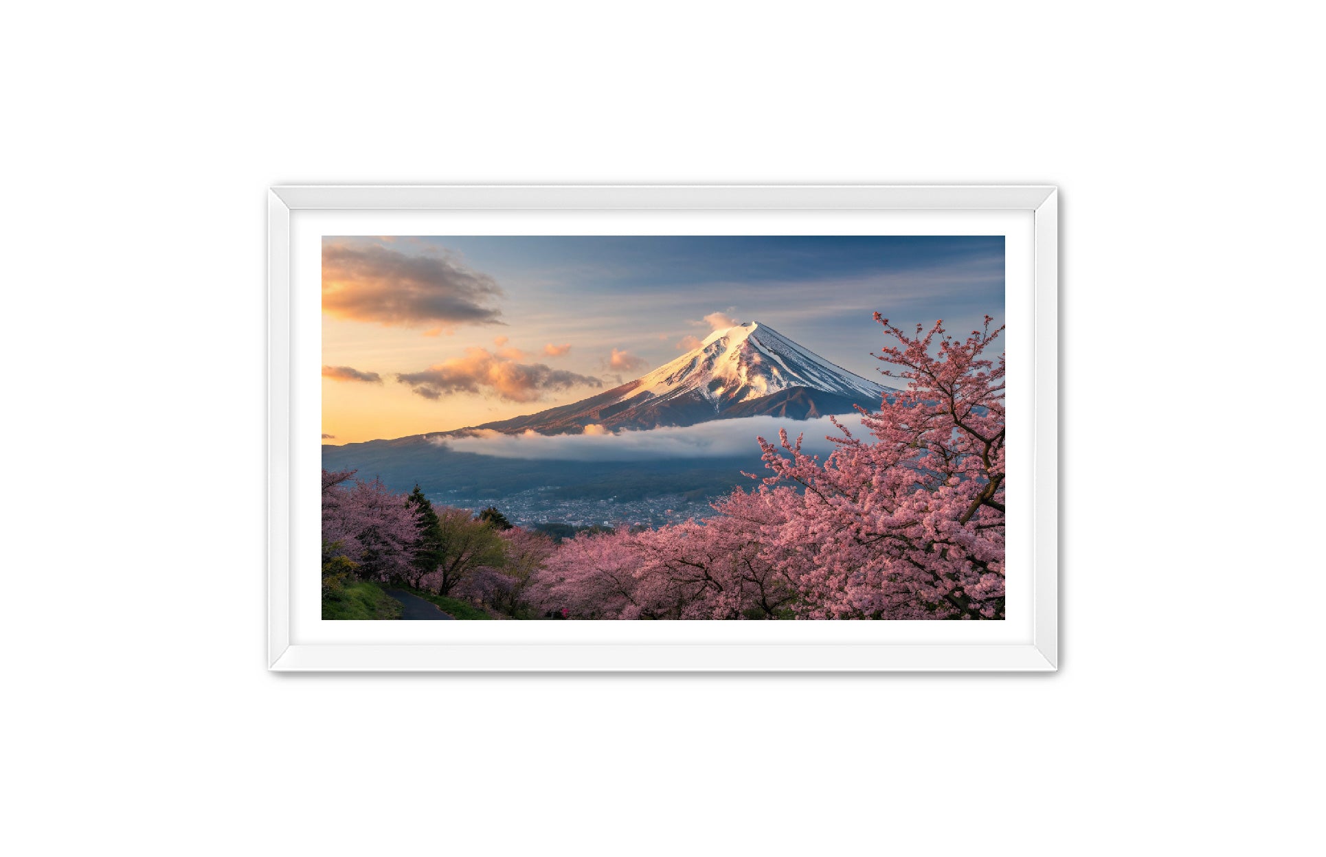 Apricus Prints 'Fuji’s Reflection' Apricus Art Collection