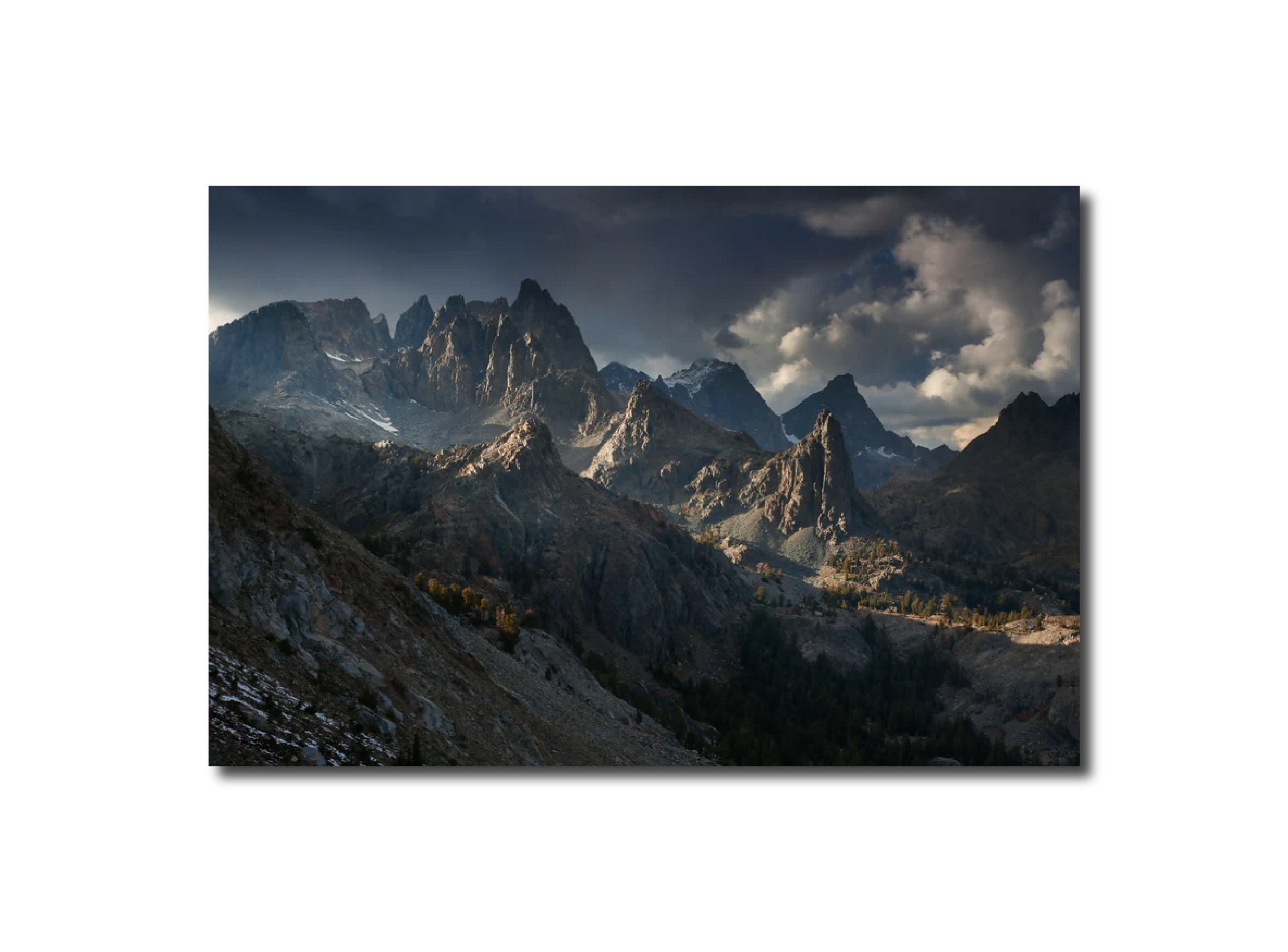 Landscape Photography Nancy Pass, Minarets, Ansel Adams Wilderness, California Peter Essick