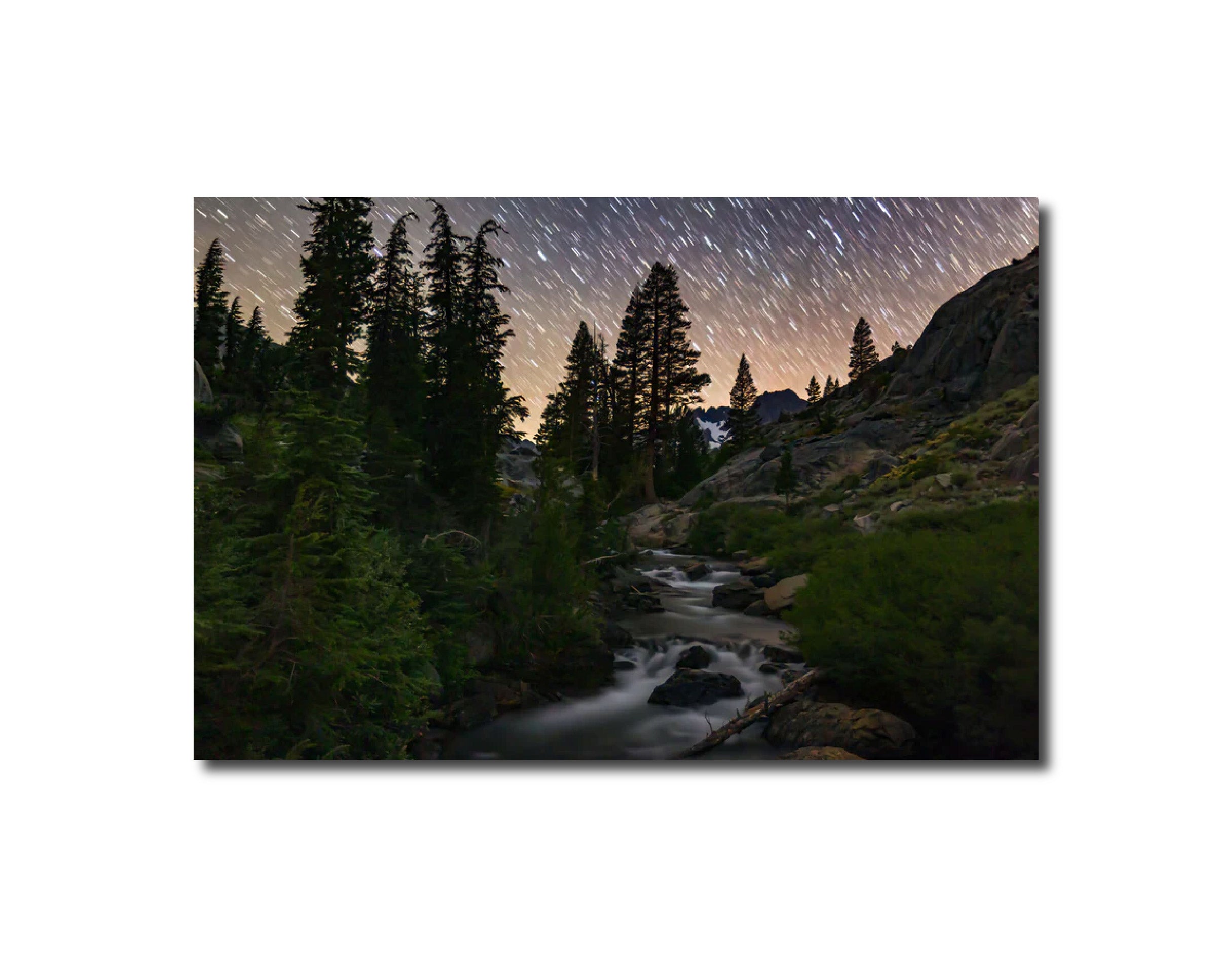 Landscape Photography Night, Shadow Lake, Ansel Adams Wilderness, California Peter Essick