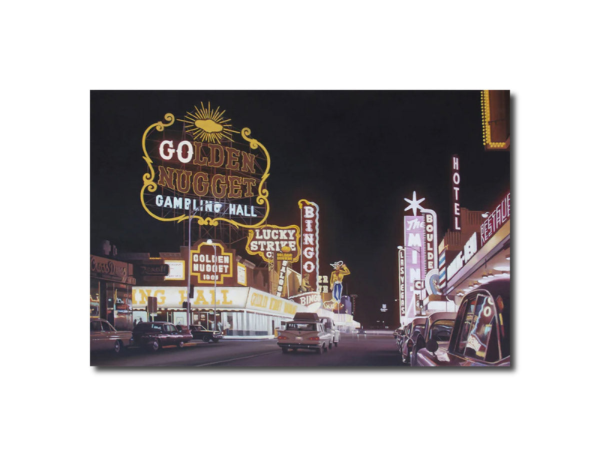 Acrylic Las Vegas 1960 Alex Devereux