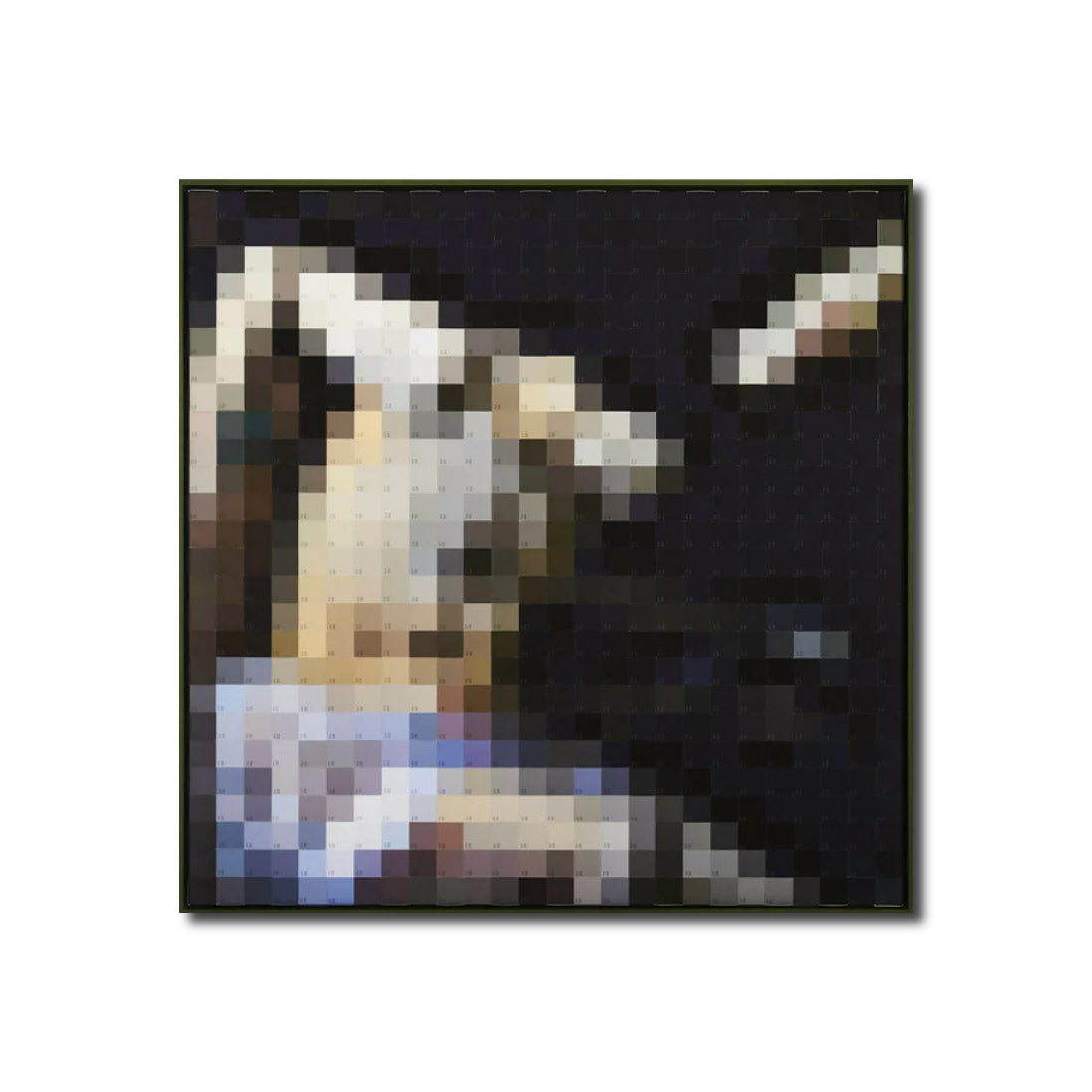 Dig ital Figurative Mixed Media Mosaic Photography Prints Sex Symbol - Gérard de la nuit Frank Desgagnes