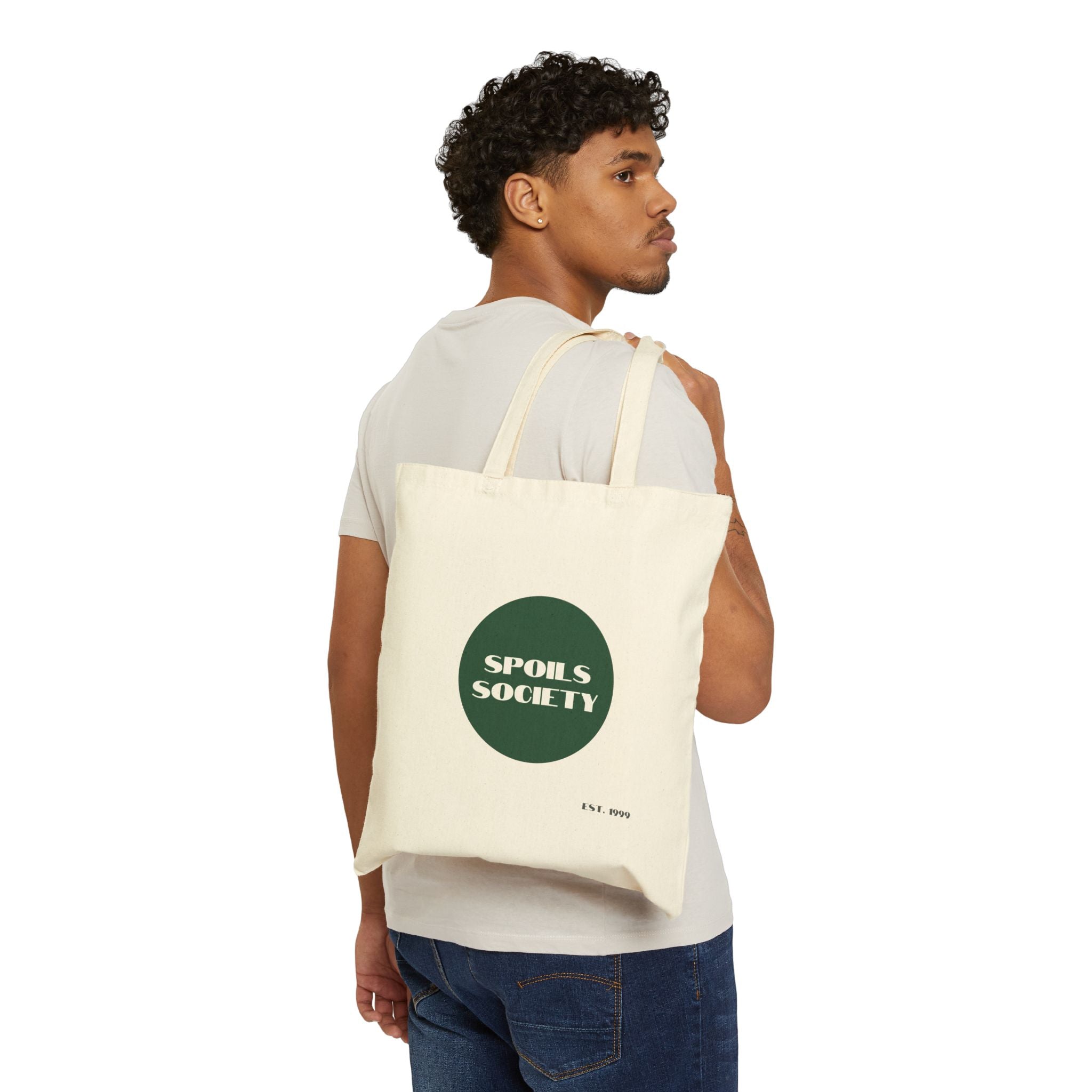 Accessories Bags Cotton DTG Holiday Picks Personalization Picks Seasonal Picks Spring Essentials TikTok Totes Cotton Canvas Tote Bag Printify