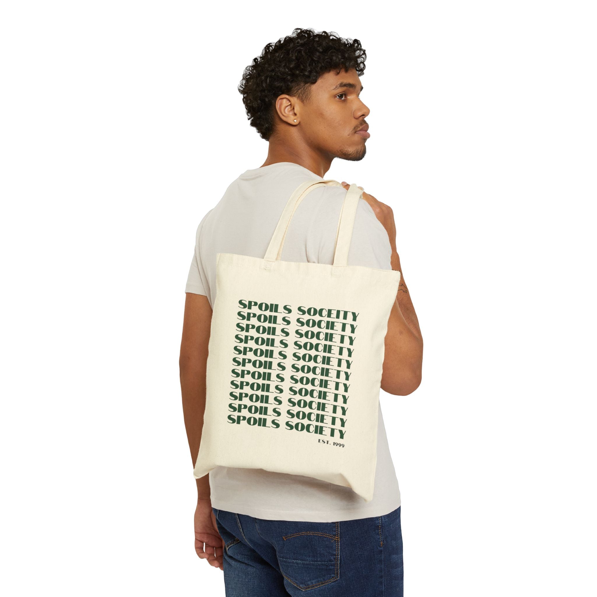 Accessories Bags Cotton DTG Holiday Picks Personalization Picks Seasonal Picks Spring Essentials TikTok Totes Cotton Canvas Tote Bag Printify