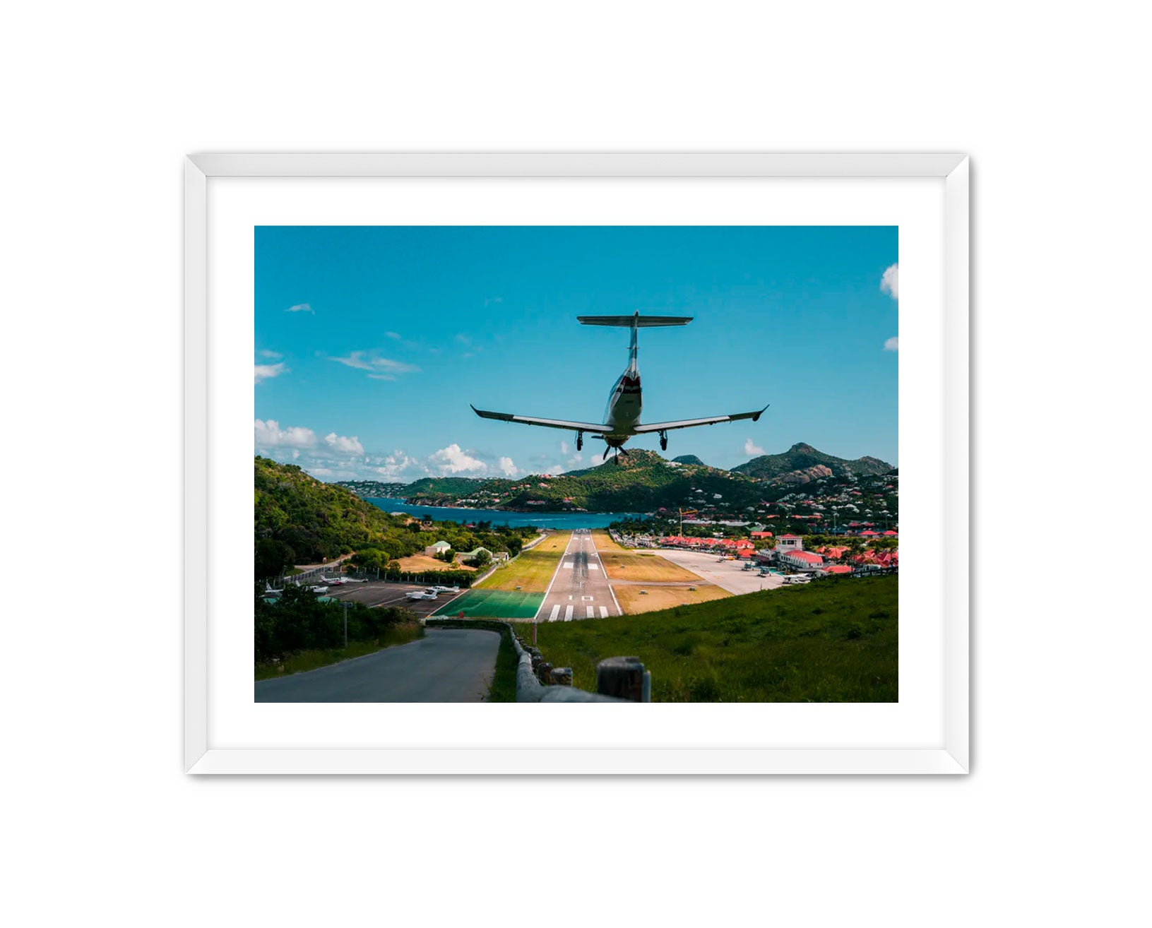 Horizontal photography 'GUSTAF III AIRPORT' Apricus Art Collection