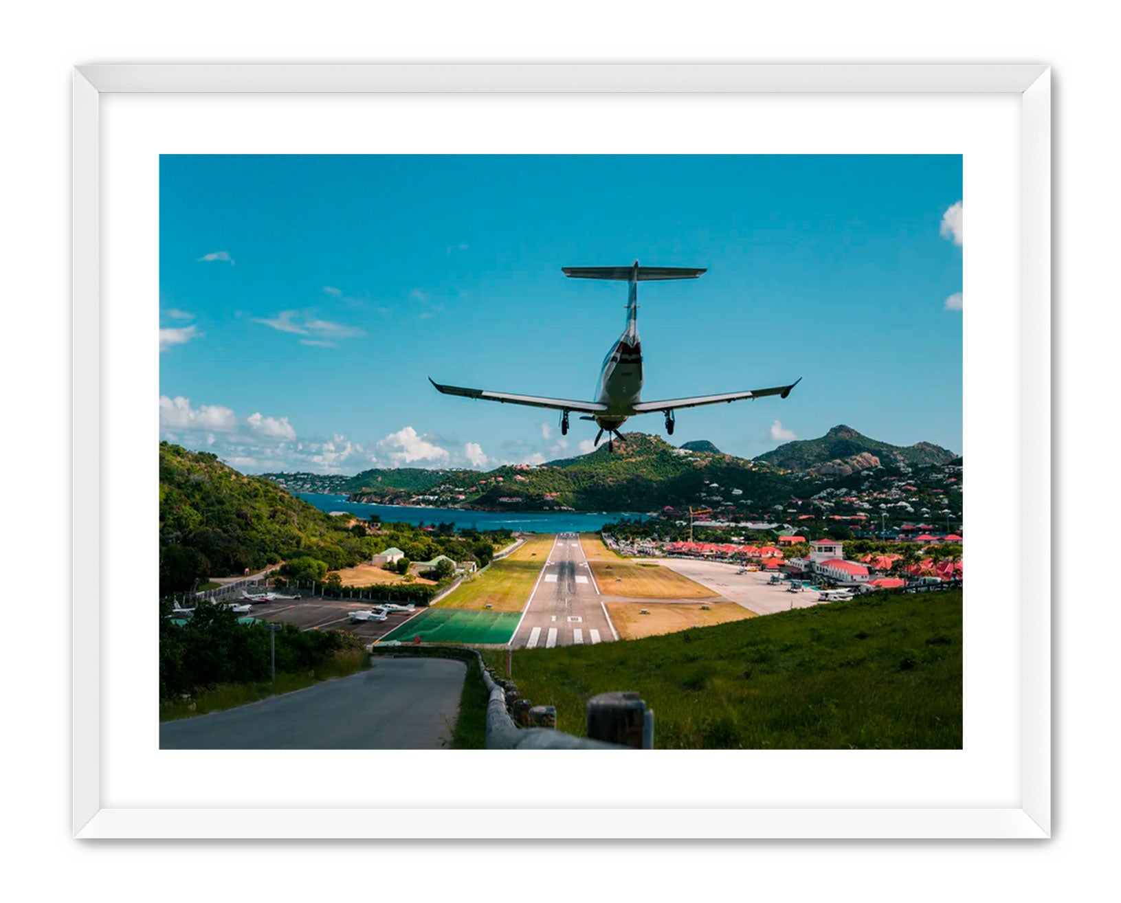 Horizontal photography 'GUSTAF III AIRPORT' Apricus Art Collection