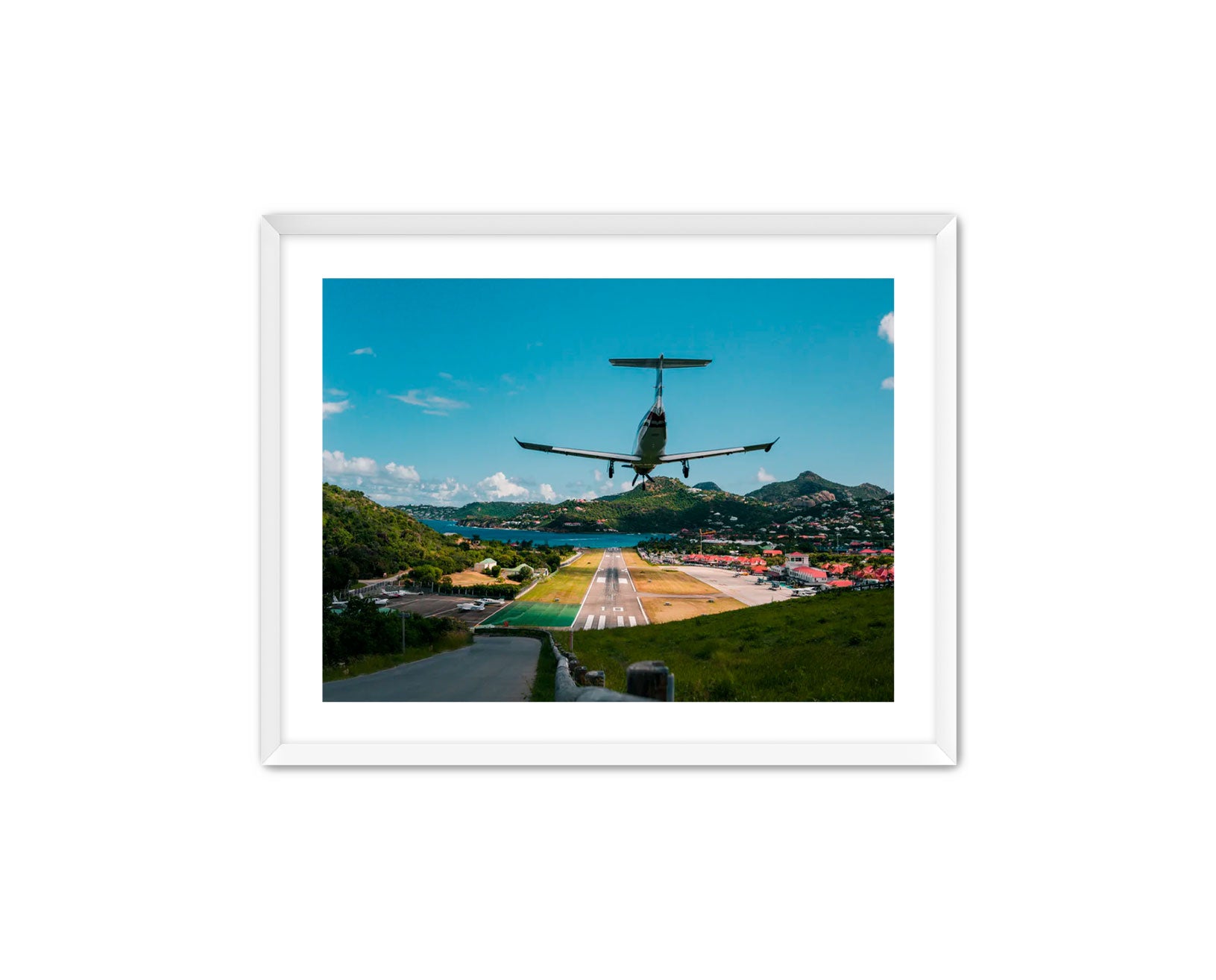 Horizontal photography 'GUSTAF III AIRPORT' Apricus Art Collection