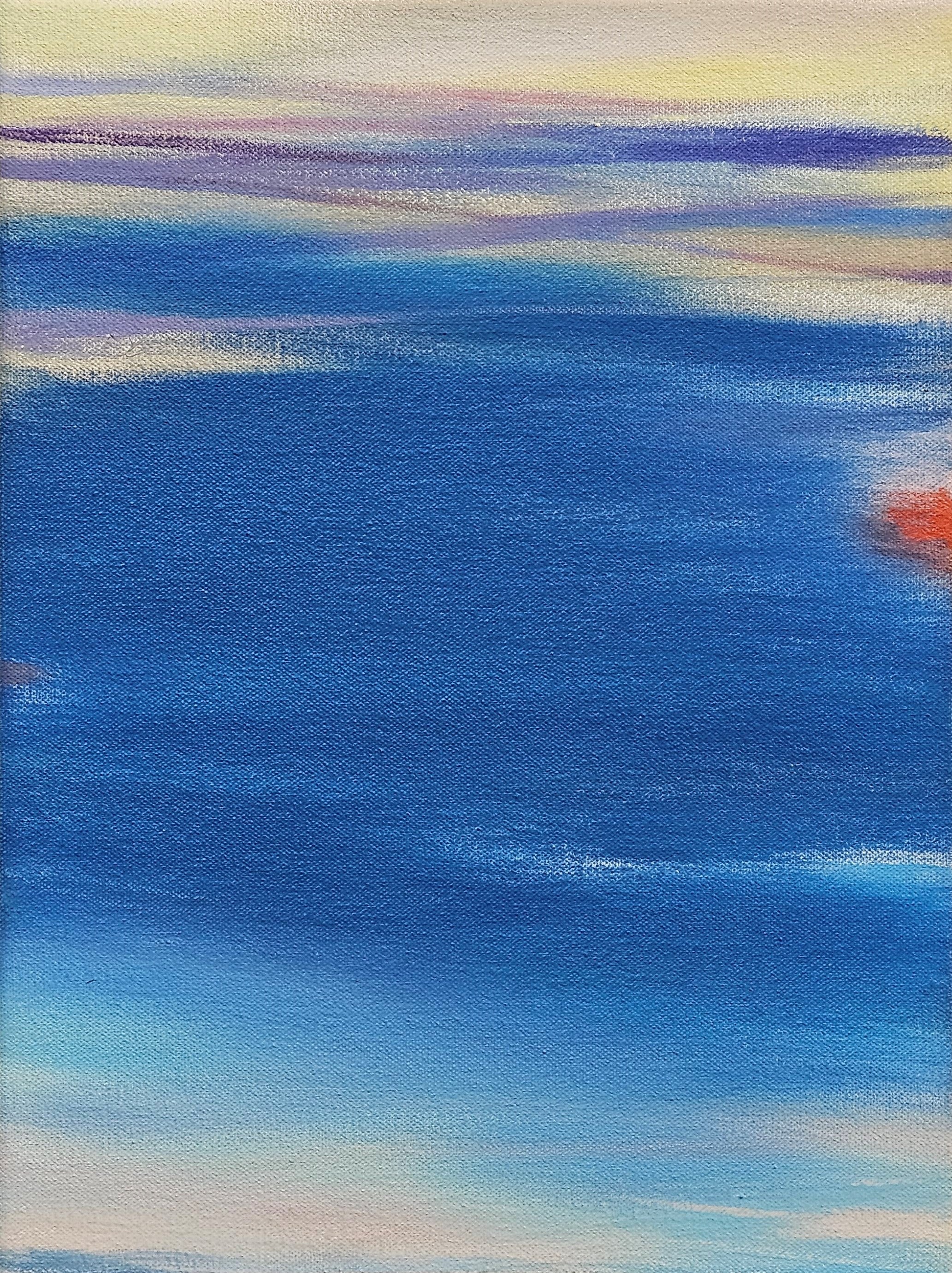 'WAVES' - oil on canvas