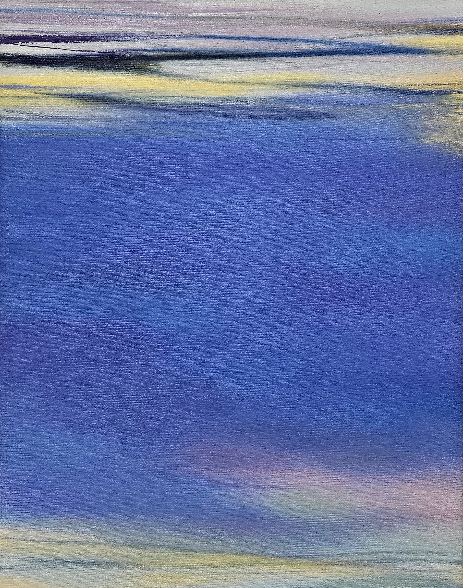 'WAVES #94' oil on canvas