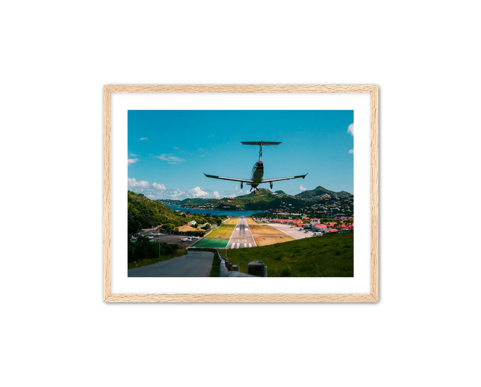 Horizontal photography 'GUSTAF III AIRPORT' Apricus Art Collection