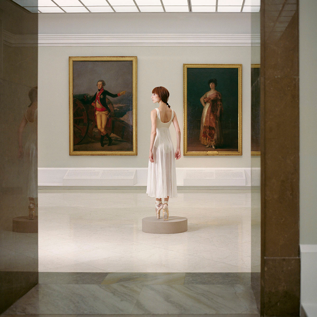 Valery Katsuba. Ballerina and Goya Paintings, 2016. Edition 3/4 of the size 80 x 80 cm Valery Katsuba