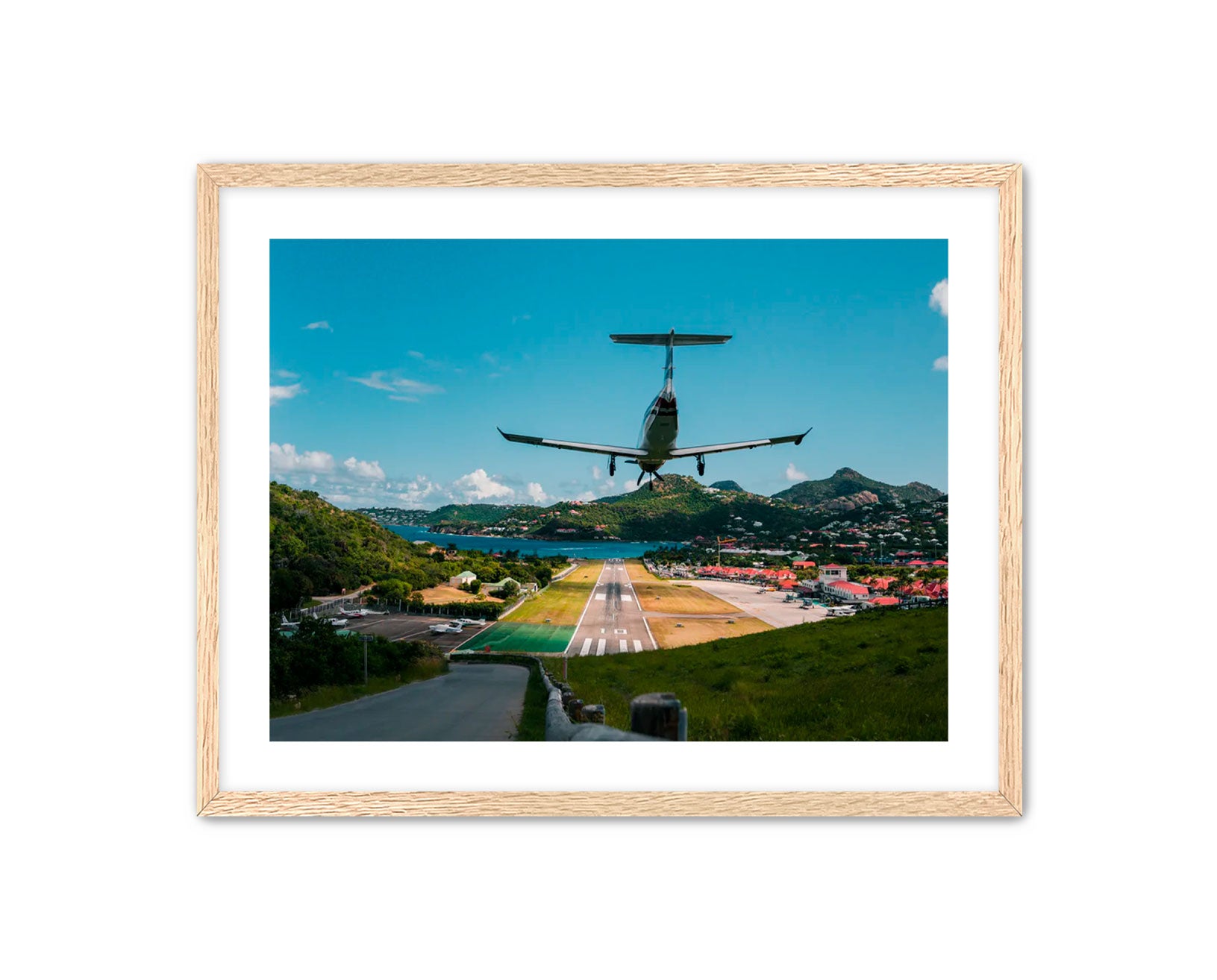 Horizontal photography 'GUSTAF III AIRPORT' Apricus Art Collection