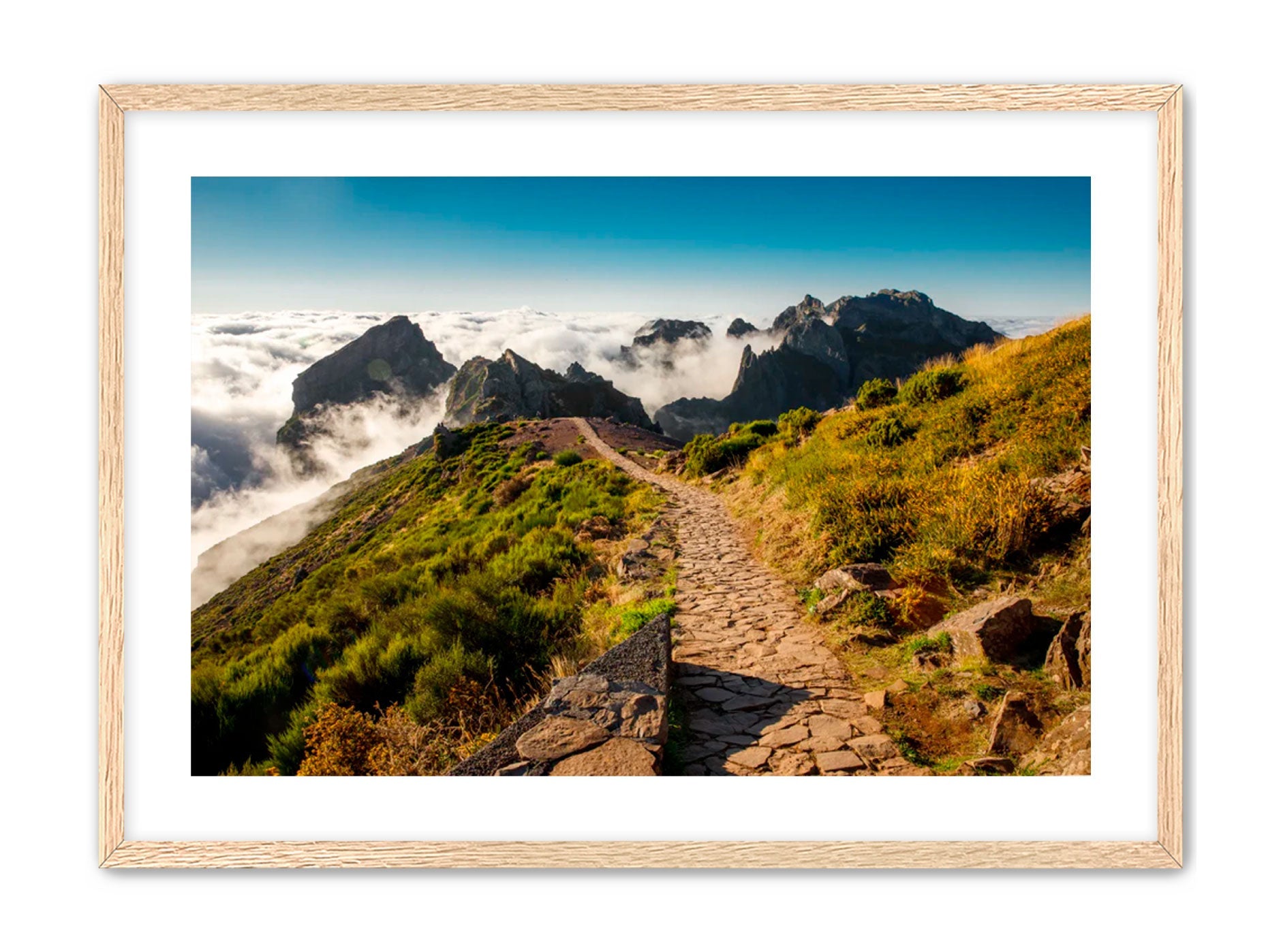 Horizontal photography 'HEAD IN THE CLOUDS' Apricus Art Collection