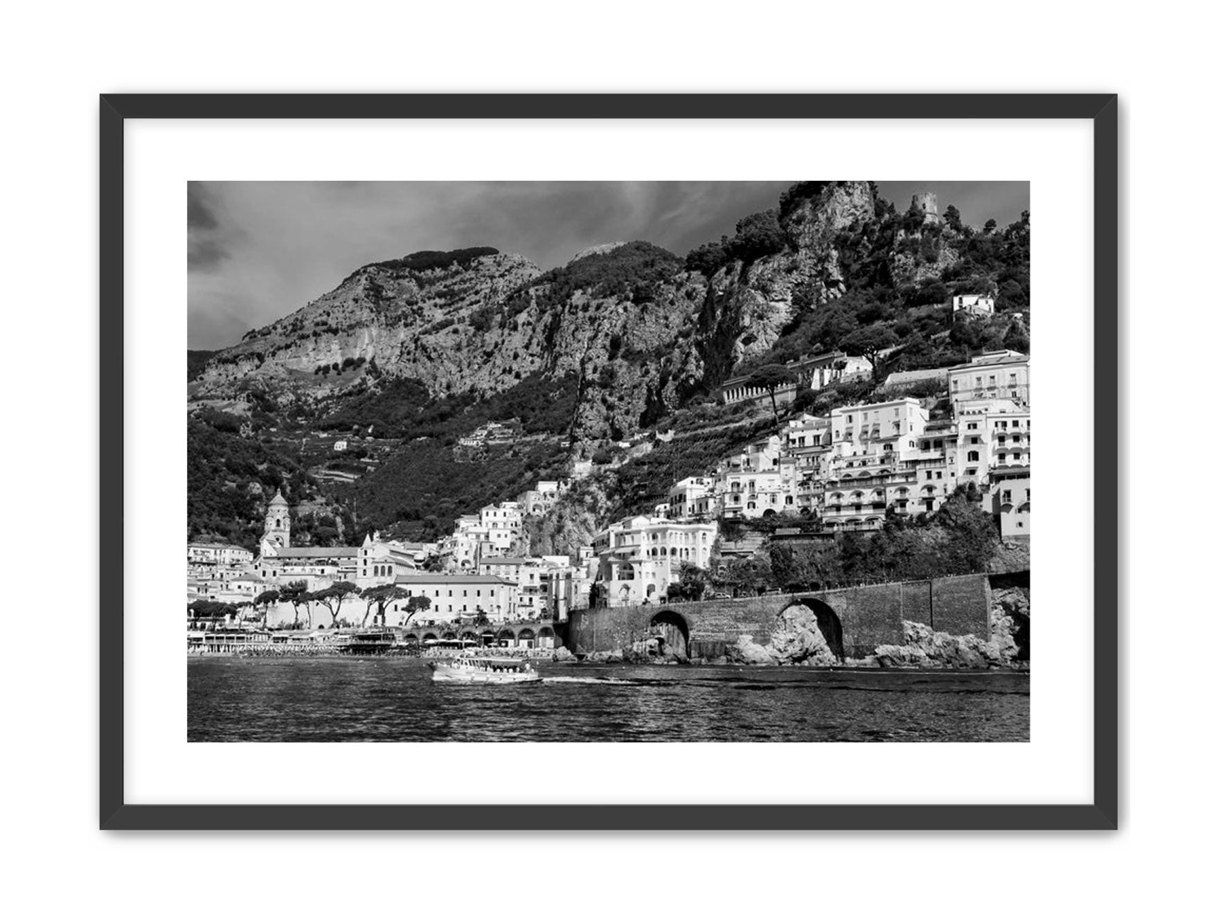 Horizontal photography 'AMALFI ELEGANCE' La Bella Vita