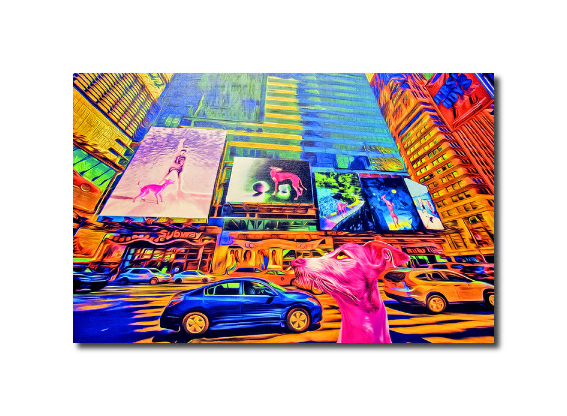 "Pink Dog" 2015 New York 002