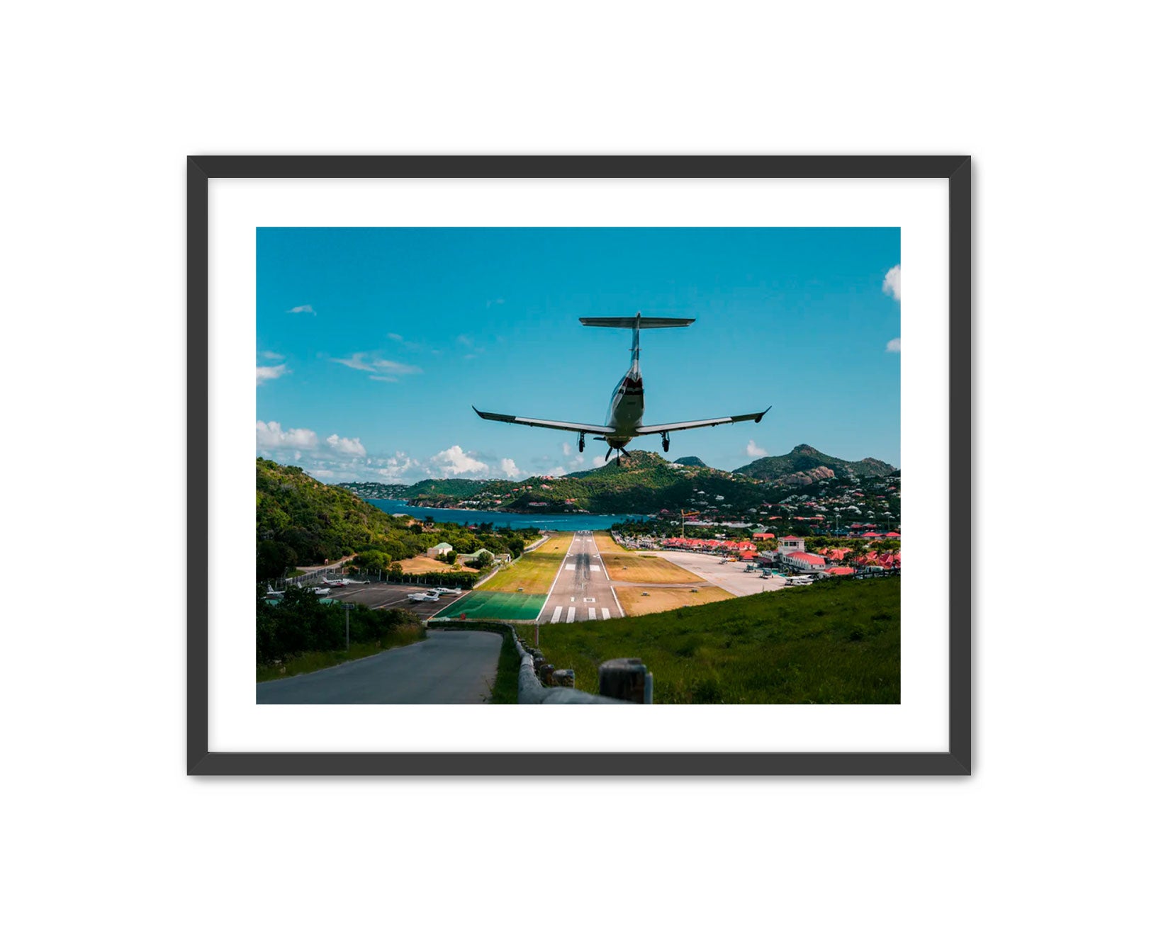 Horizontal photography 'GUSTAF III AIRPORT' Apricus Art Collection