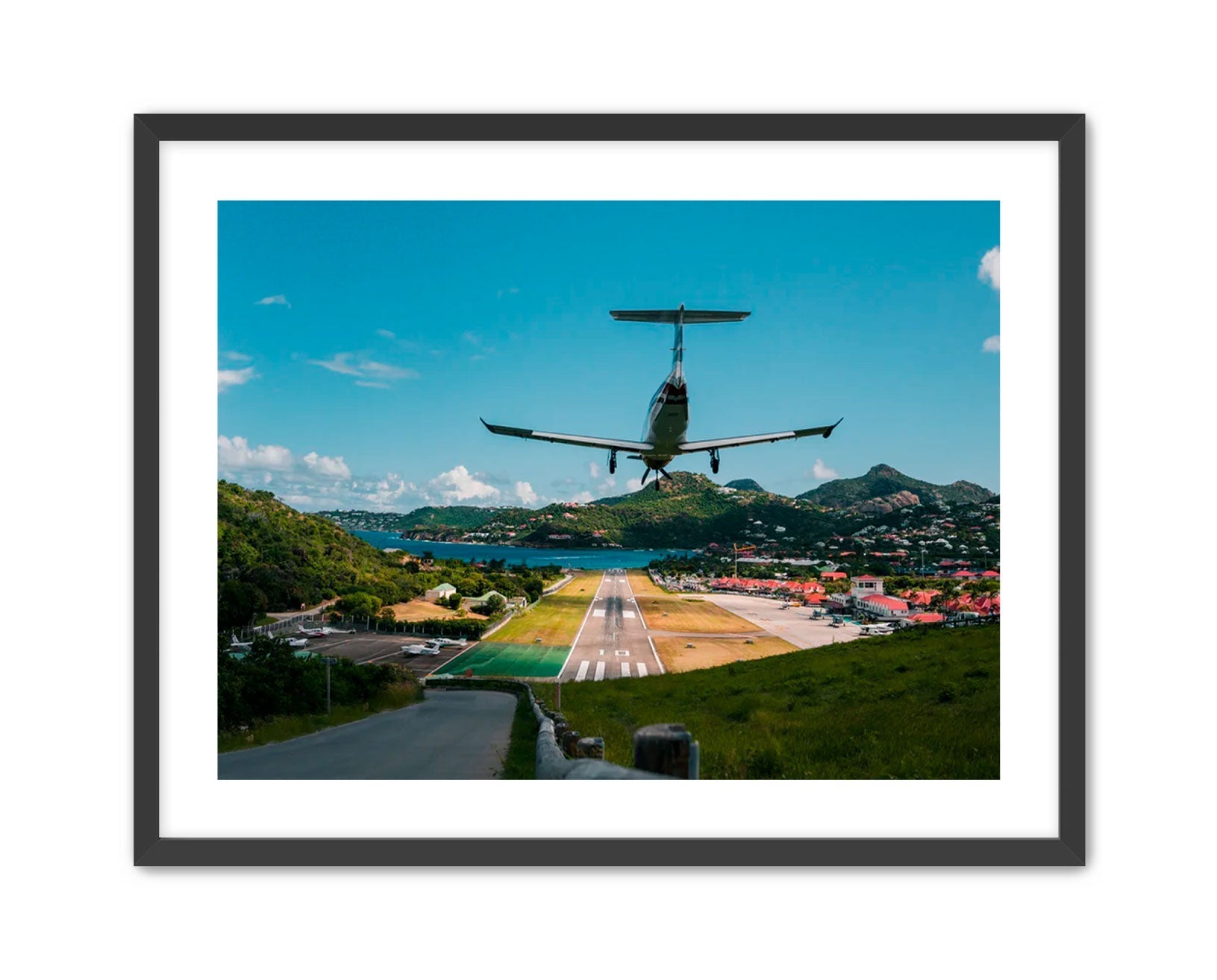 Horizontal photography 'GUSTAF III AIRPORT' Apricus Art Collection