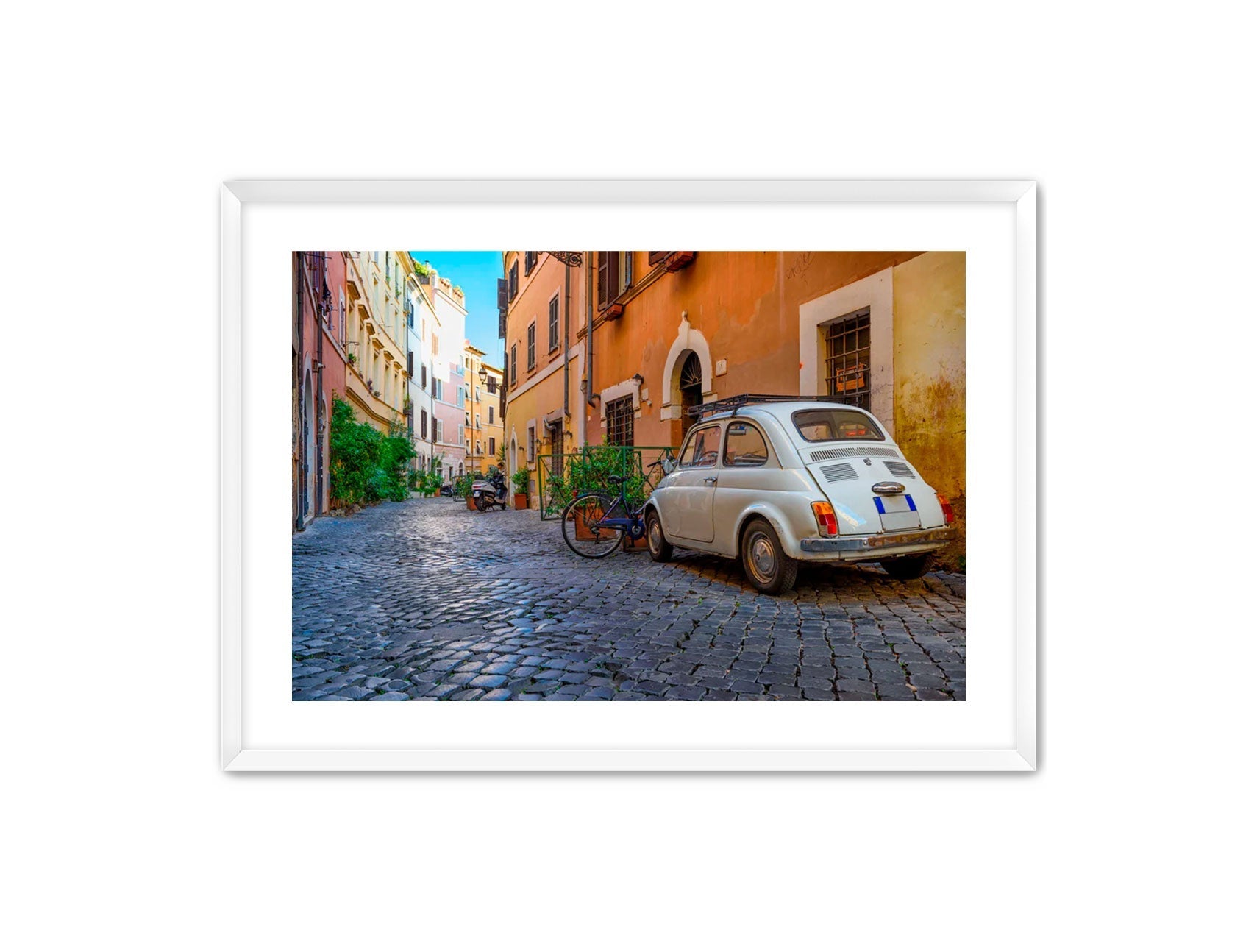 Horizontal photography 'COBBLESTONE CLASSICS' Apricus Art Collection