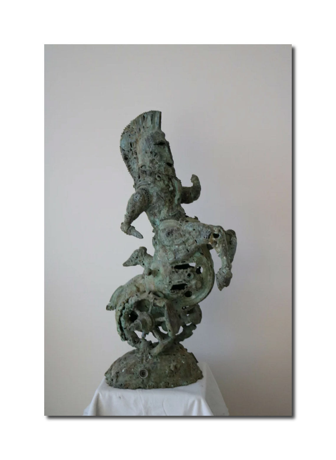 Art Bronze Contemporary Figurative Sculpture The Return of Achilles Arman Hambardzumyan