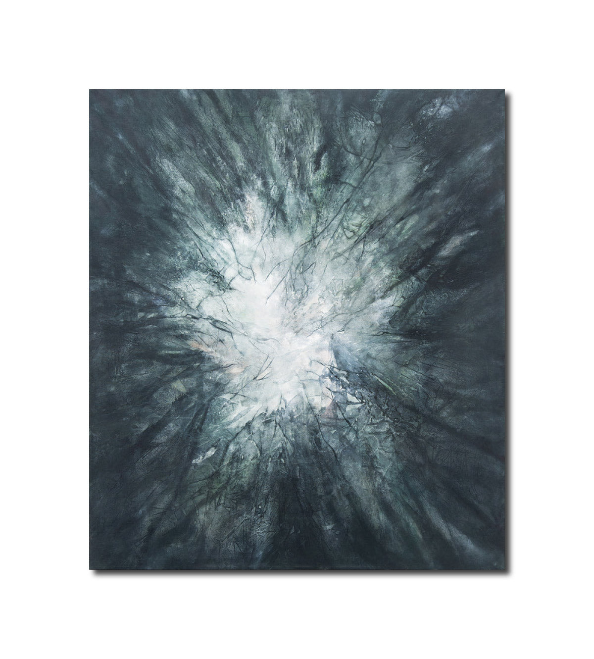 Painting 'KÖNIGSHÖHE FOREST' Susanne Meier zu Eissen-Rau