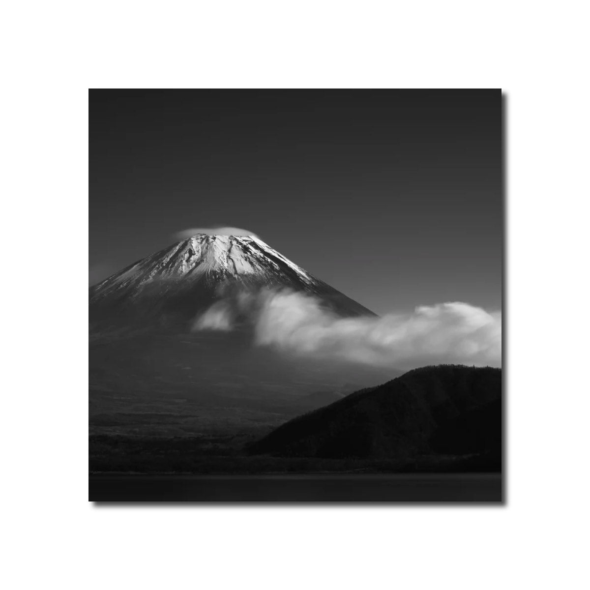 Expressionist Landscape Photography Visionary Mount Fuji from Lake Motosu - LIMITED EDITION OF 5 Francesco Libassi