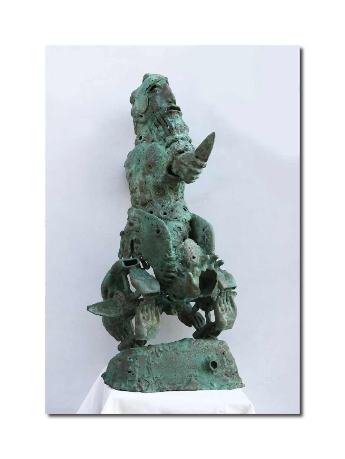 Art Bronze Contemporary Figurative Sculpture Urartu-Ararta Arman Hambardzumyan