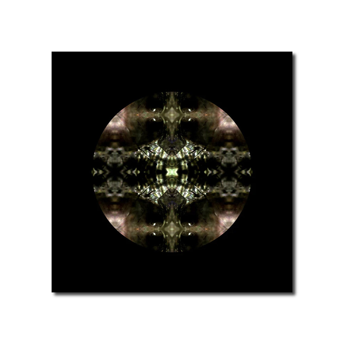 Contemporary Geometric Photography Black Star III St.John Fuller