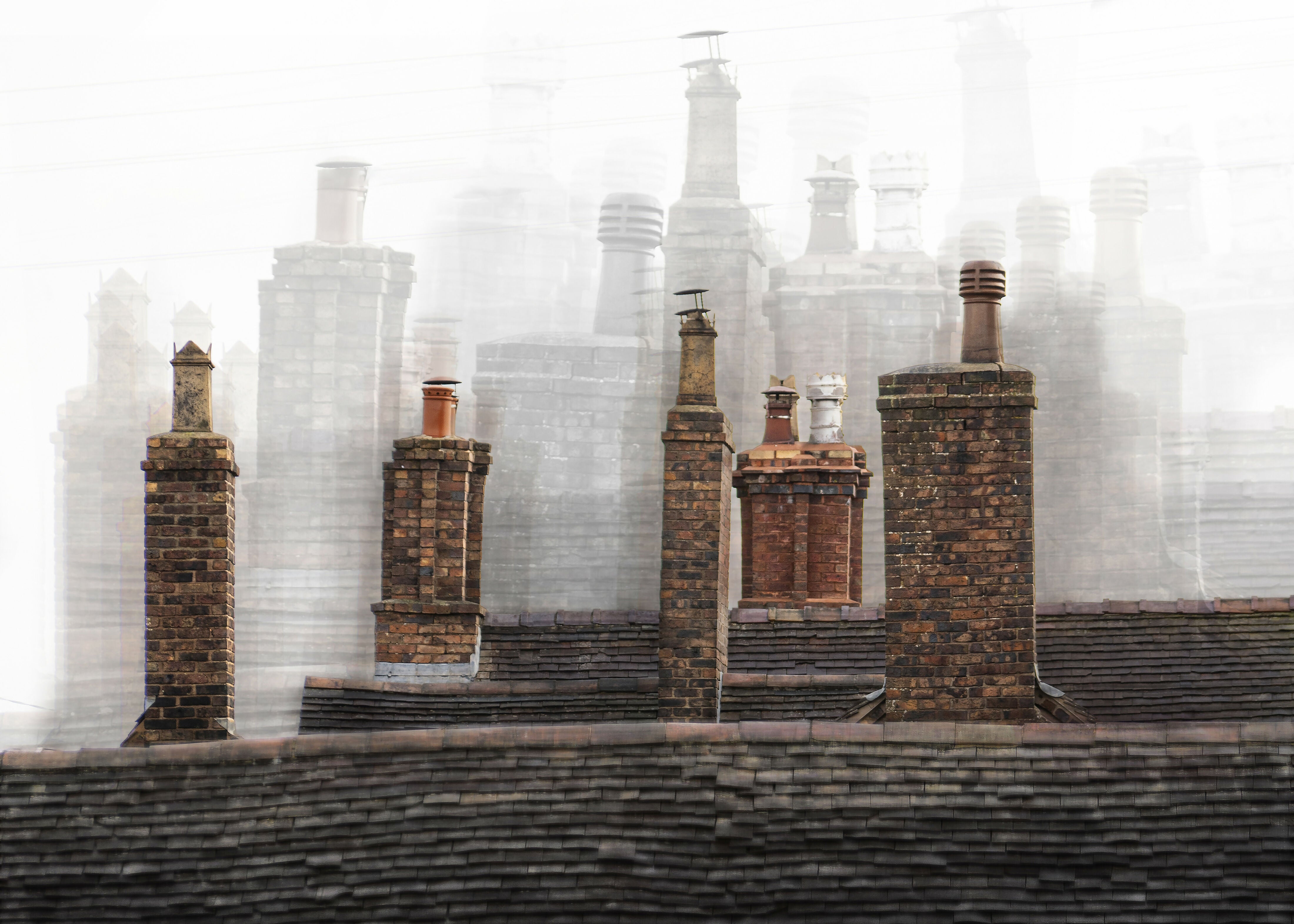 Contemporary Landscape Photography Chimneys Andrew Harrison