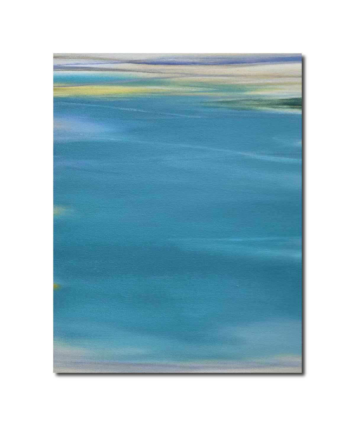 Abstract Oil 'WAVES #112' oil on canvas Robert Melzmuf