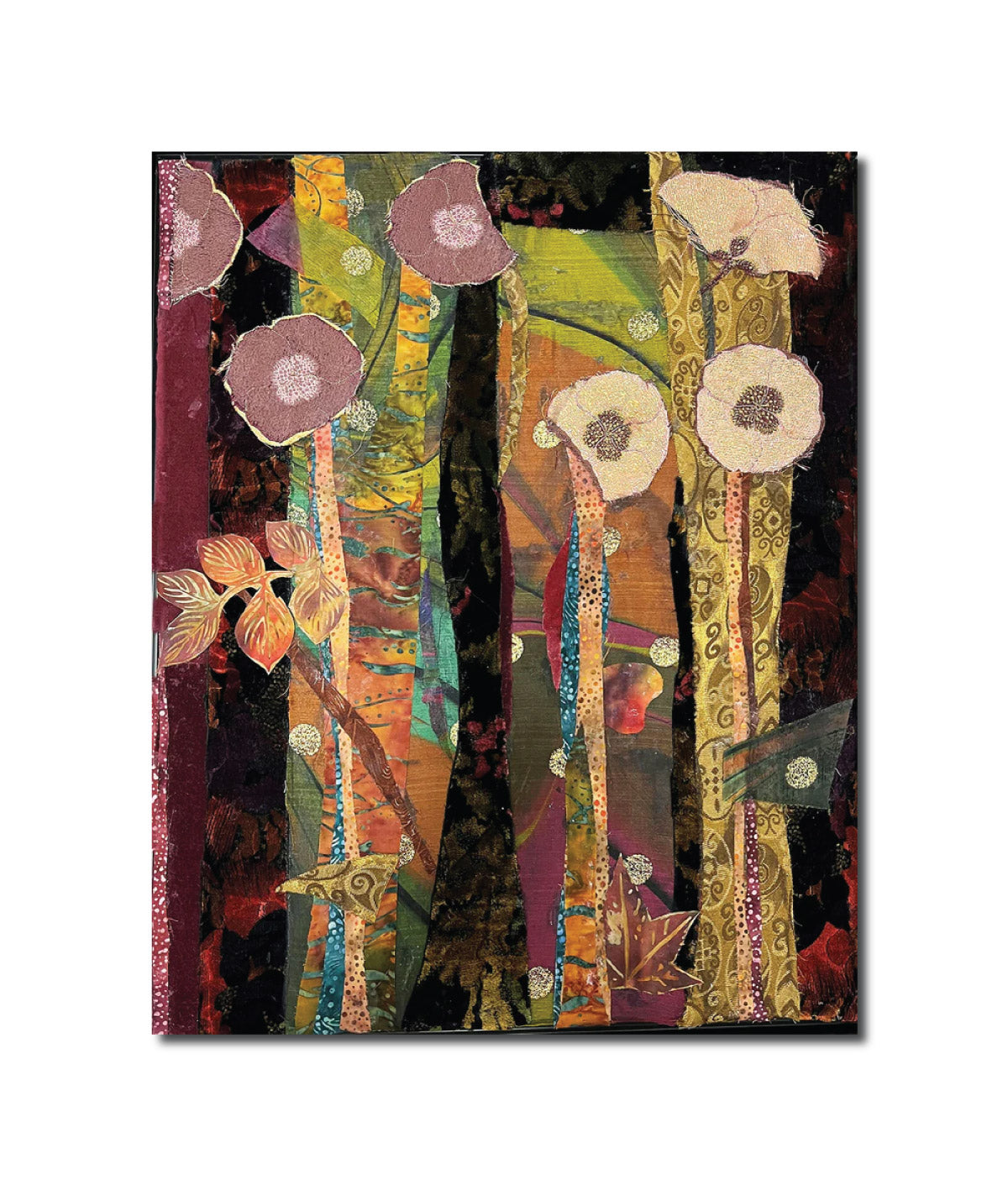 Abstract Art Collage Contemporary Sylvan 7 Alice Harrison