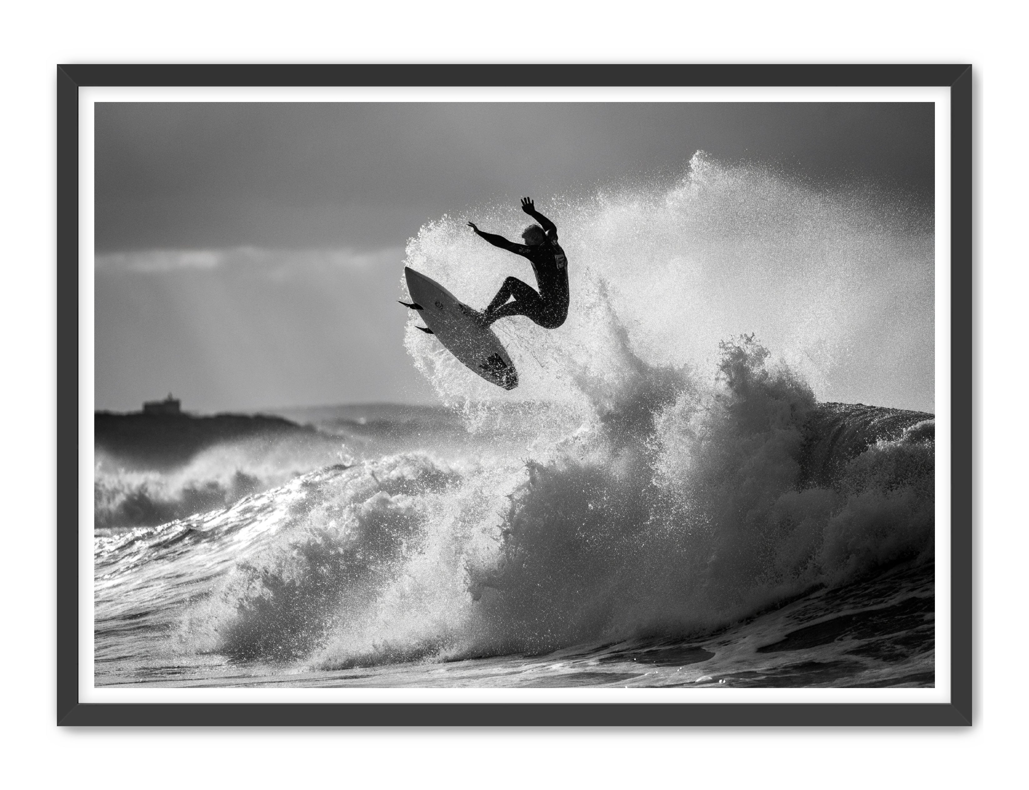 Apricus Prints Beaches 'Airborne Rider' Apricus Art Collection