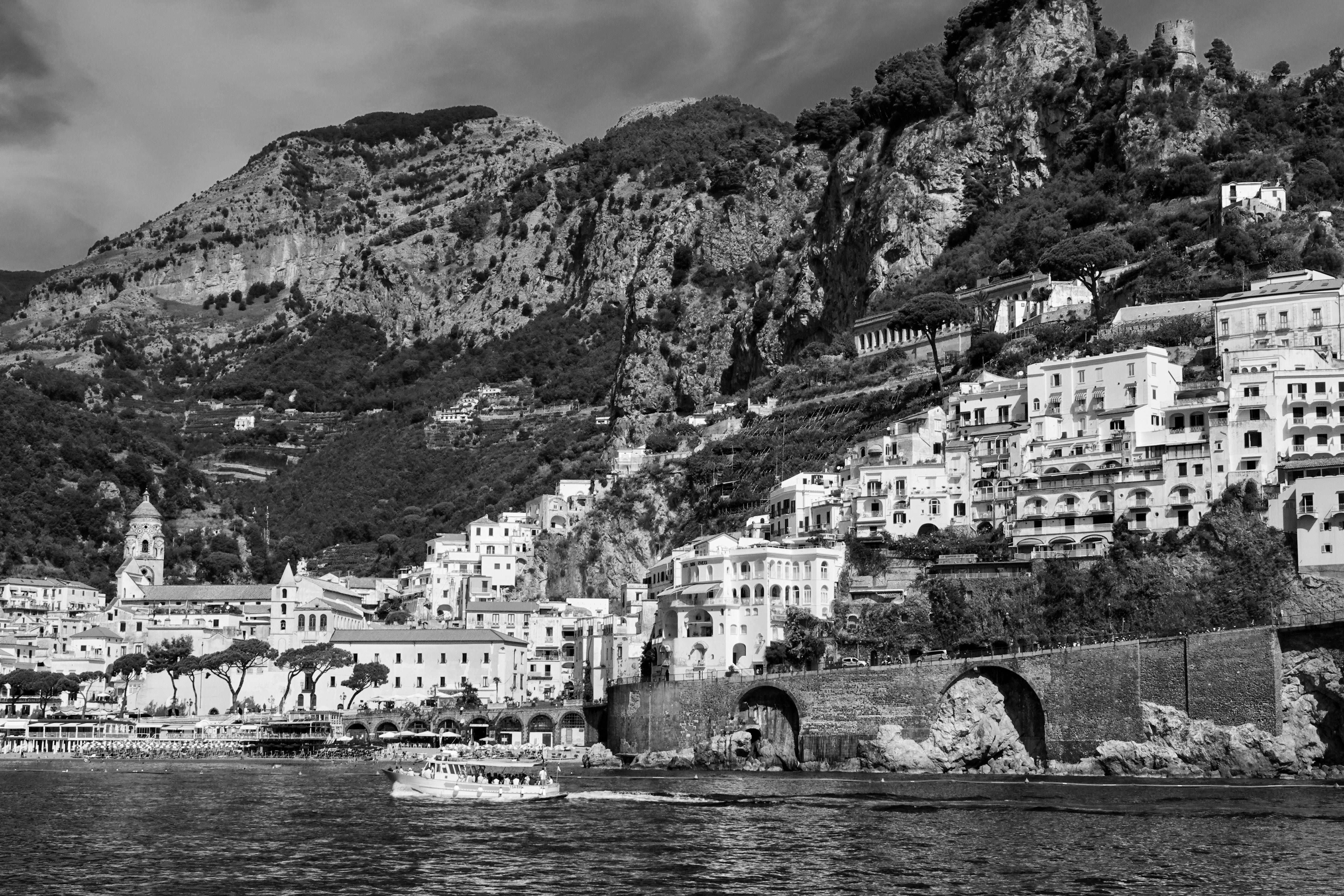 Horizontal photography 'AMALFI ELEGANCE' Apricus Art Collection