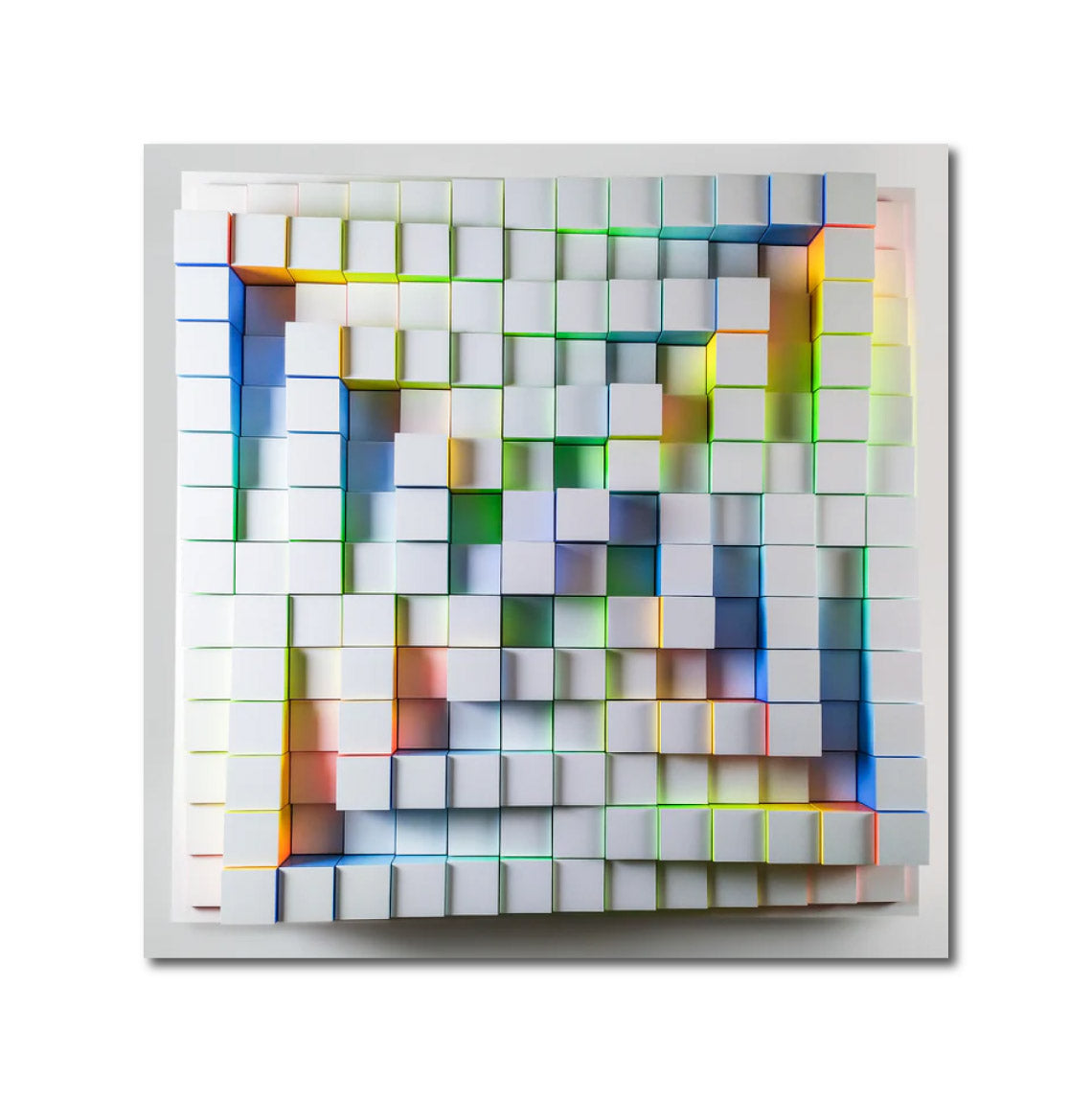 'COLORFUL LABYRINTHS SCULPTURE' - Limited Edition of 5