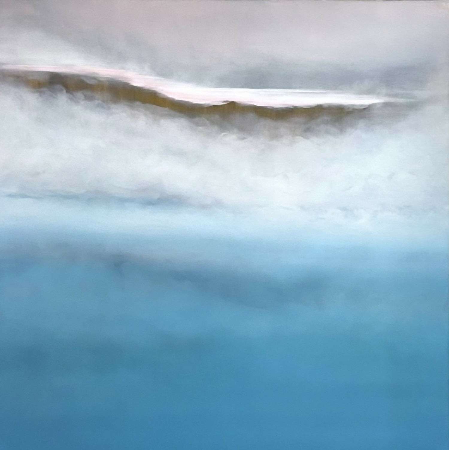 Art Oil Seascape Surrealism Horizon of emotions: sky meets the sea DEEP INSIDE 55 Larissa Uvarova