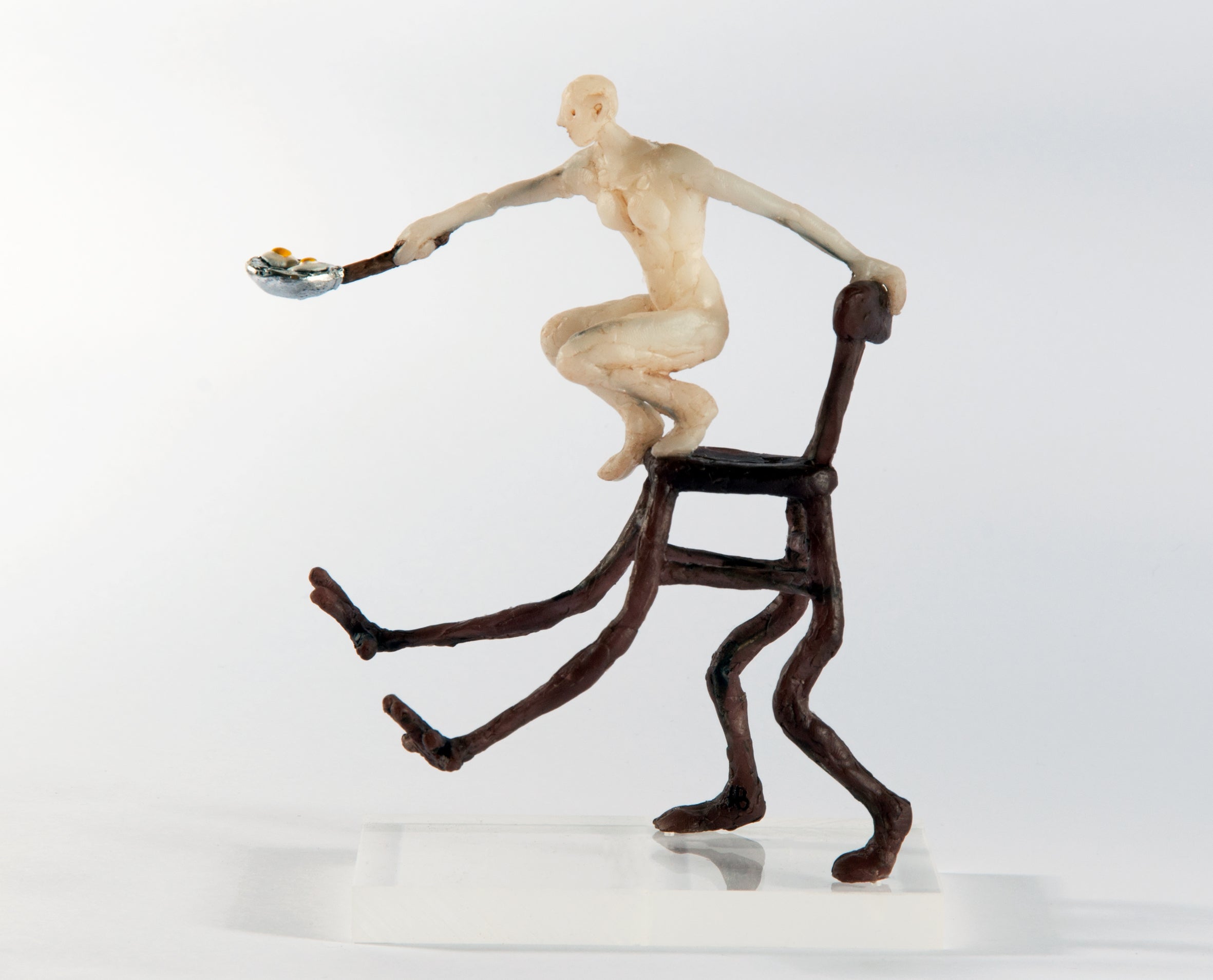 Sculpture 'CHAIR RIDER I' Holly Bennett