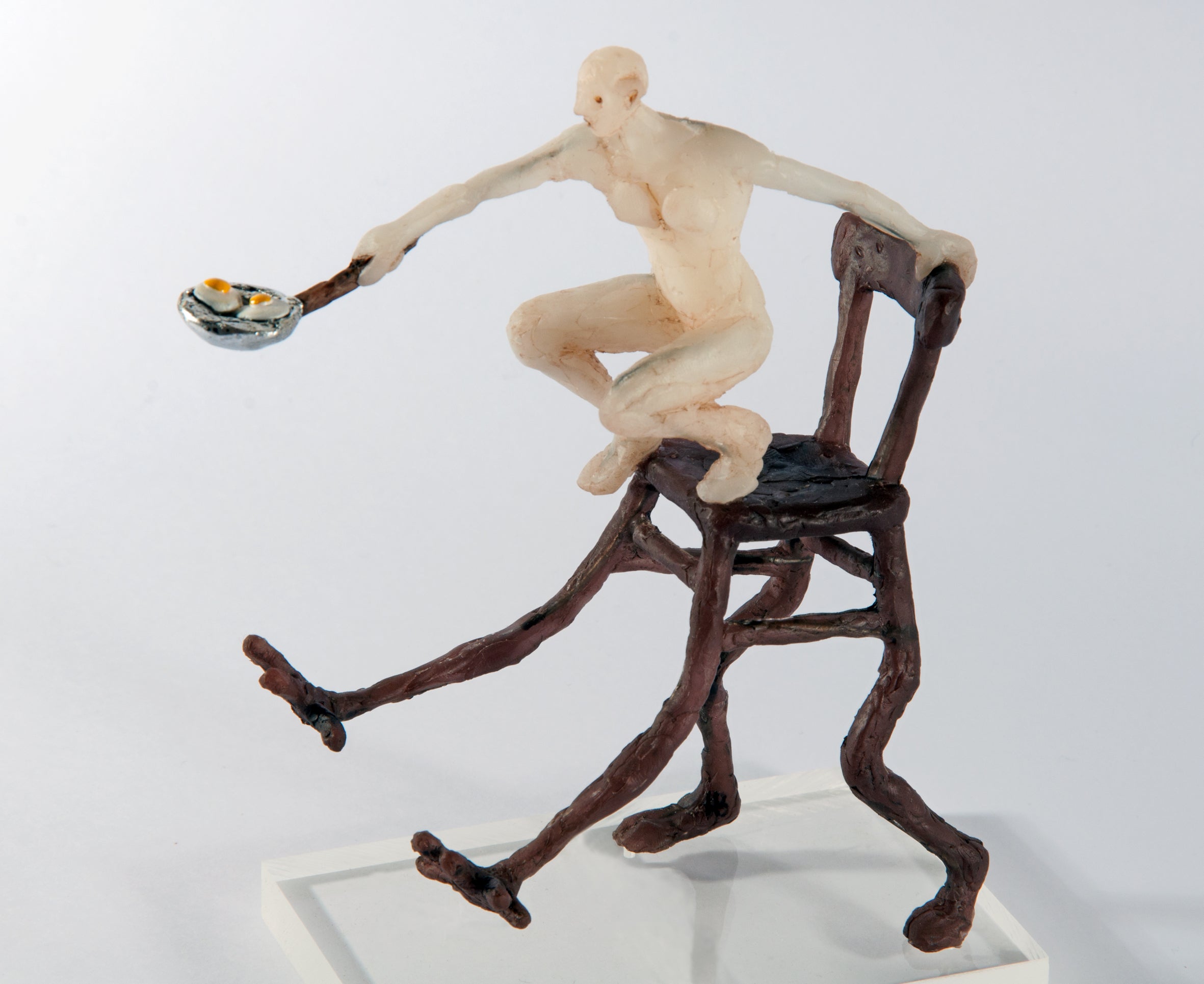 Sculpture 'CHAIR RIDER I' Holly Bennett