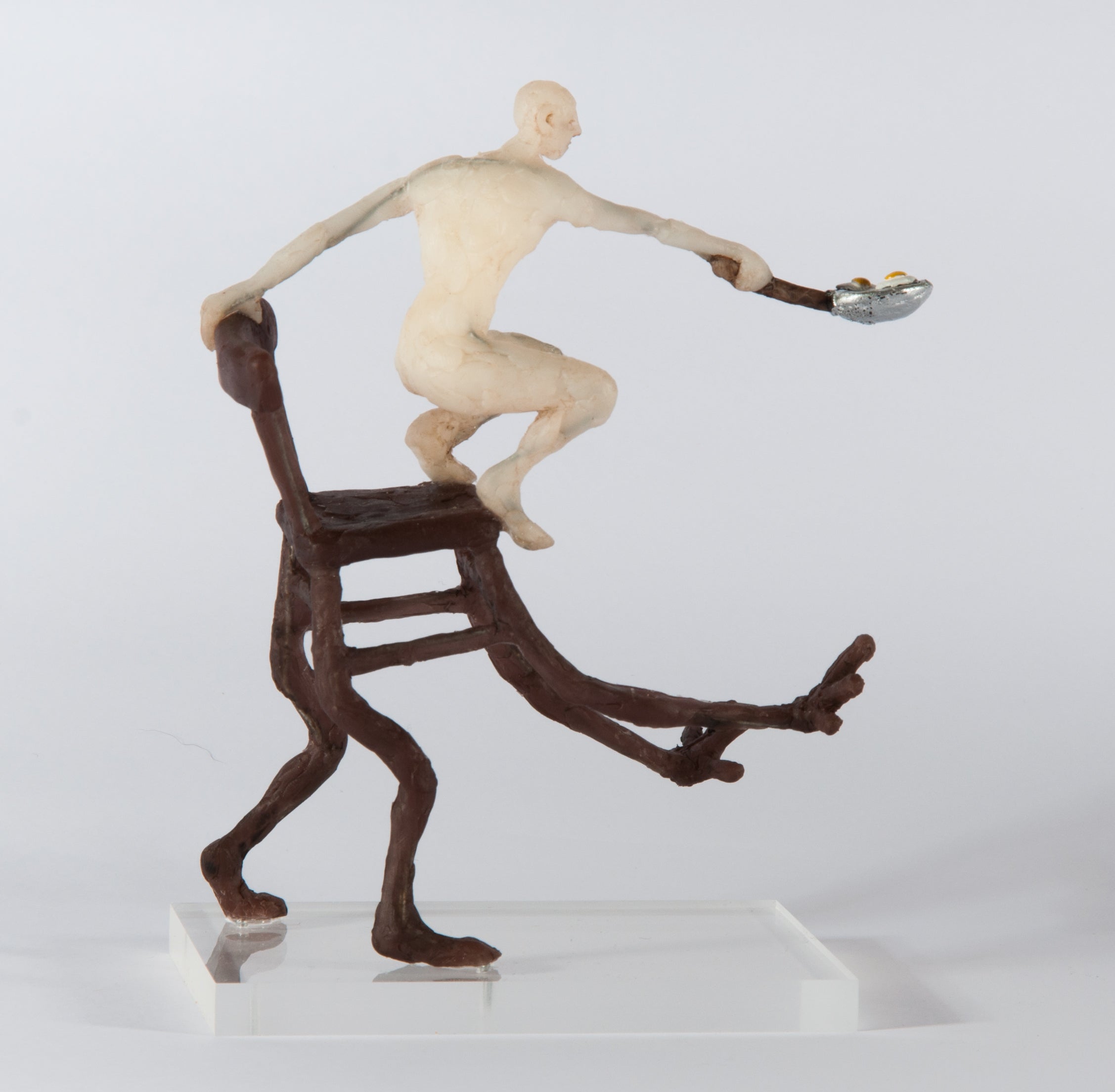 Sculpture 'CHAIR RIDER I' Holly Bennett