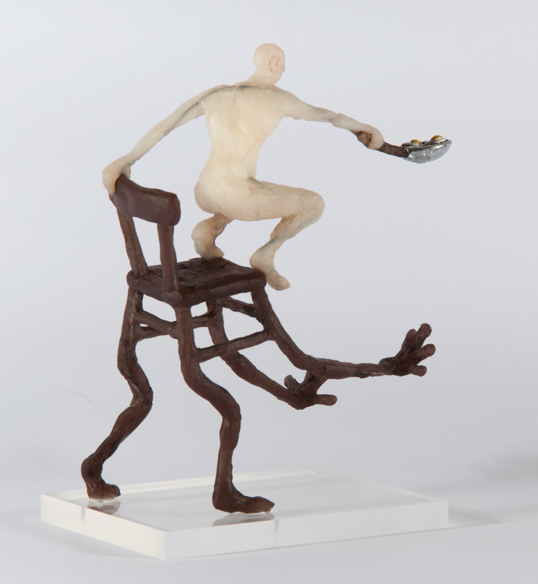 Sculpture 'CHAIR RIDER I' Holly Bennett