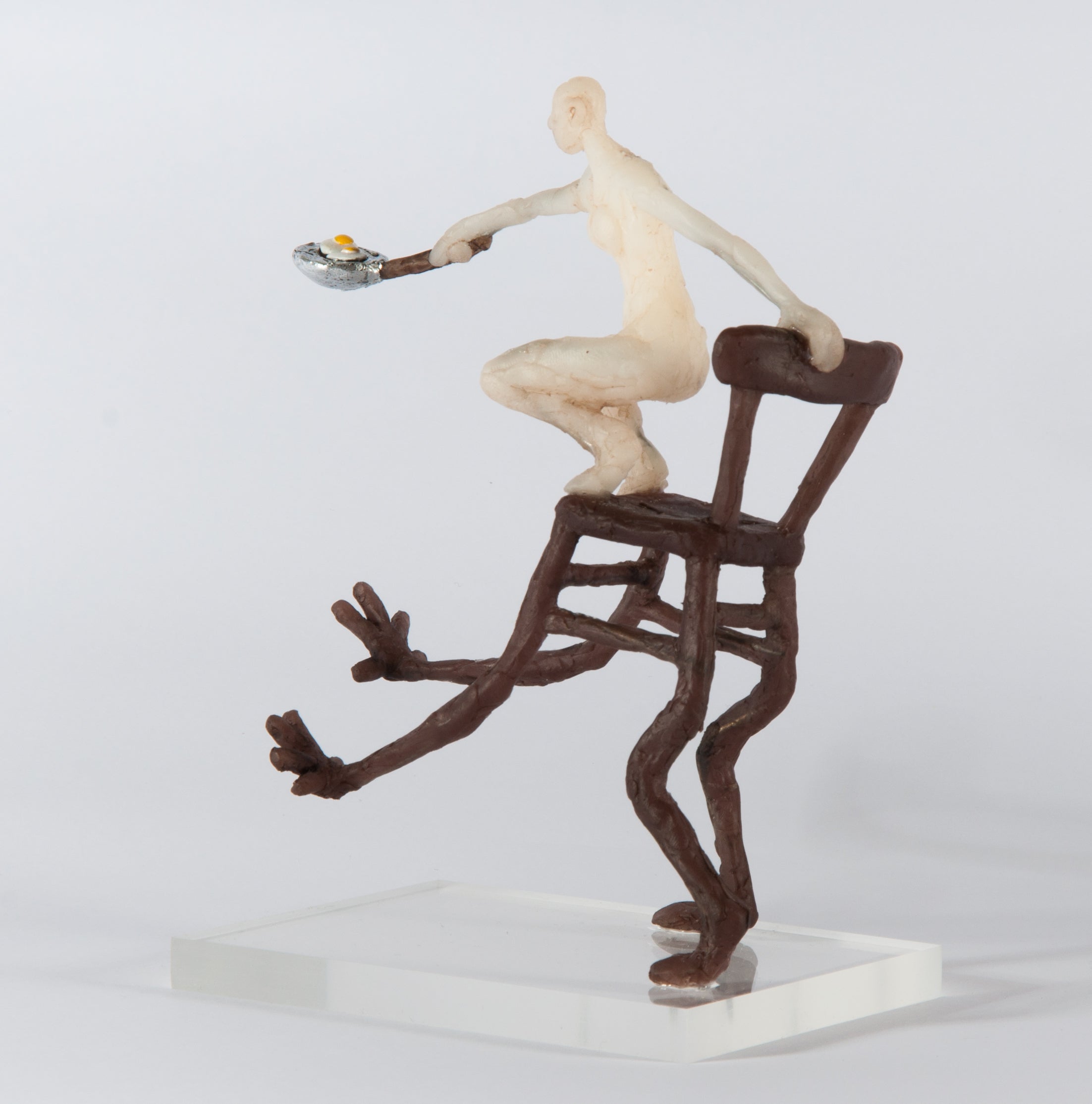 Sculpture 'CHAIR RIDER I' Holly Bennett