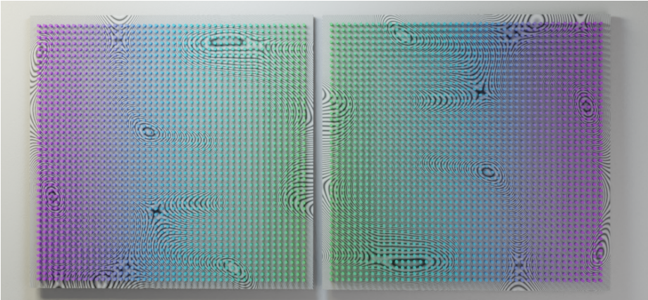 'COLD WAVES 2 (DIPTYCH)'