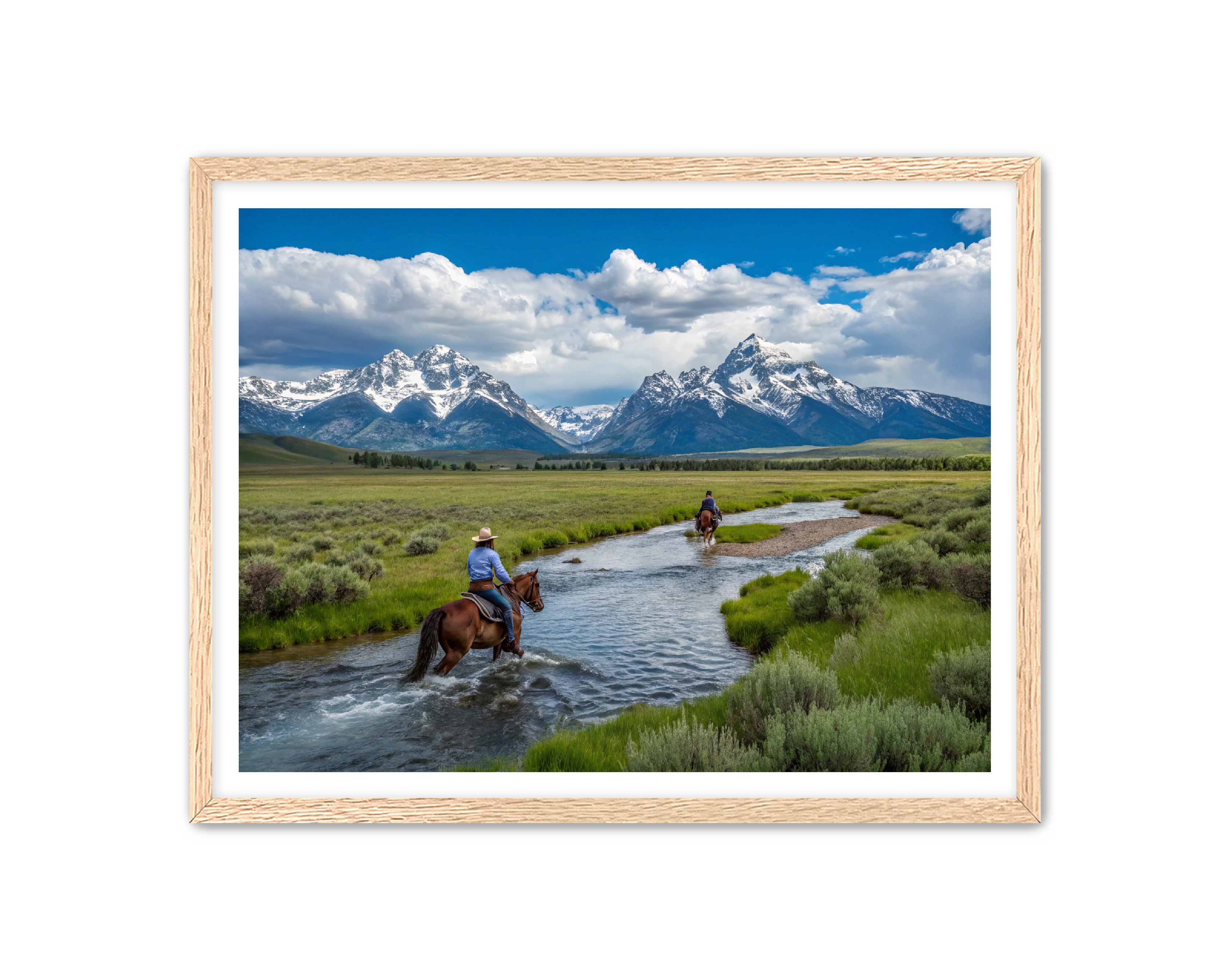 Apricus Prints Vaquero 'Cool Down' Apricus Art Collection