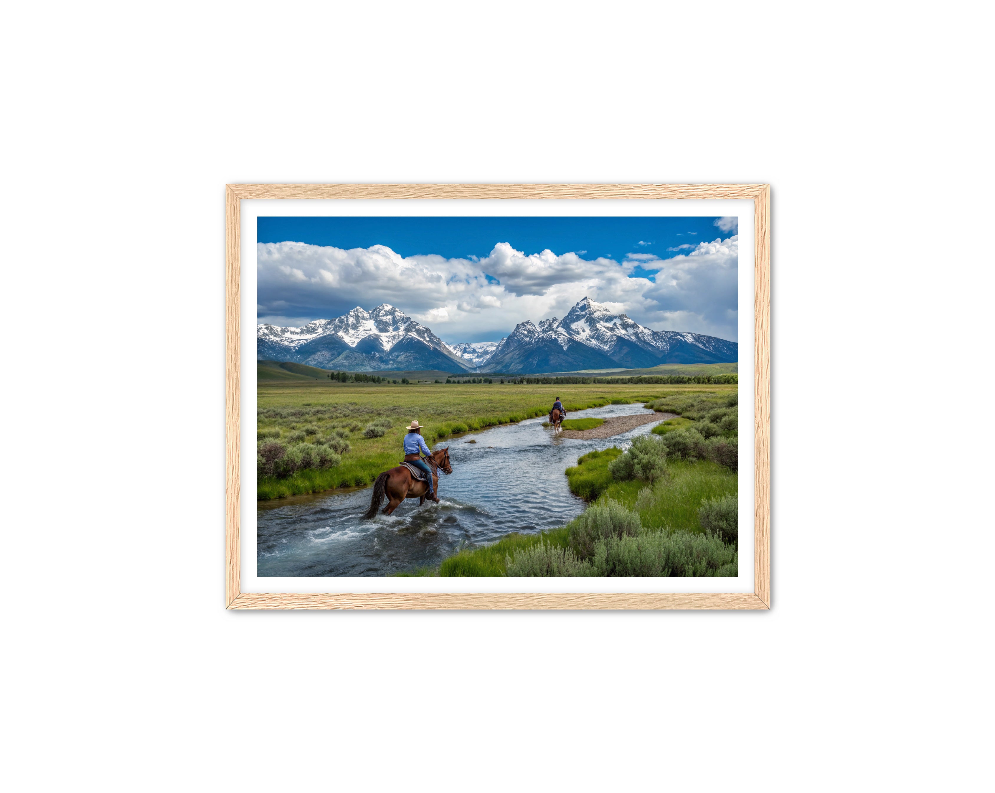 Apricus Prints Vaquero 'Cool Down' Apricus Art Collection