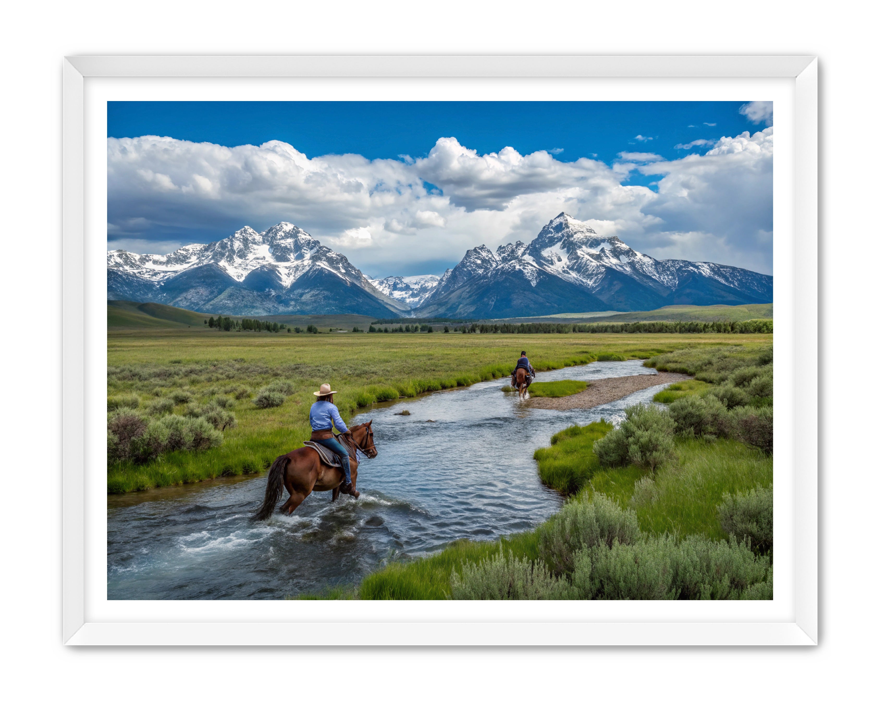 Apricus Prints Vaquero 'Cool Down' Apricus Art Collection